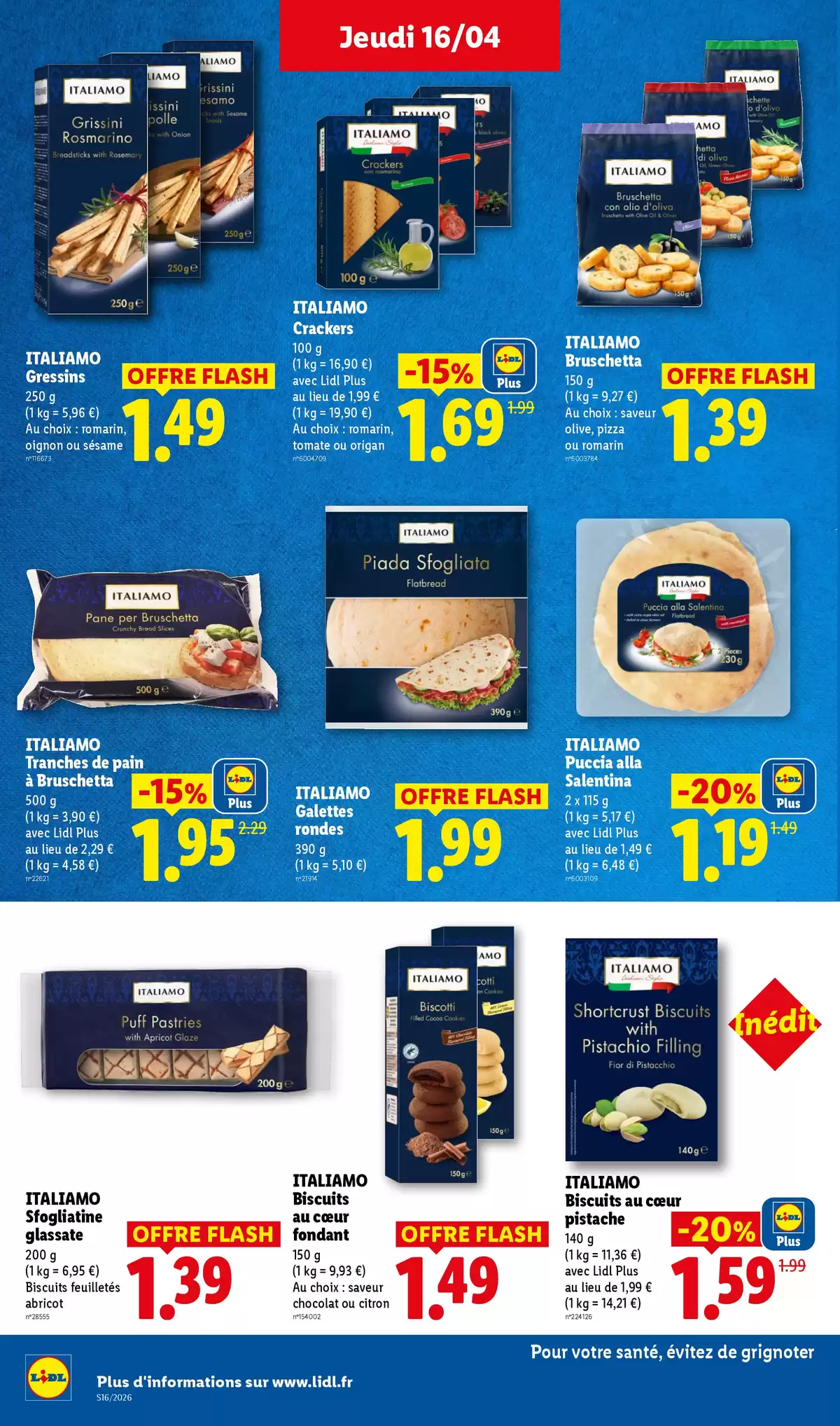 Offres Lidl France de 16 à 22 avril 2026 Les promos de la semaine - Lidl - France - 16 avril 2026 – 22 avril 2026 - Page 22