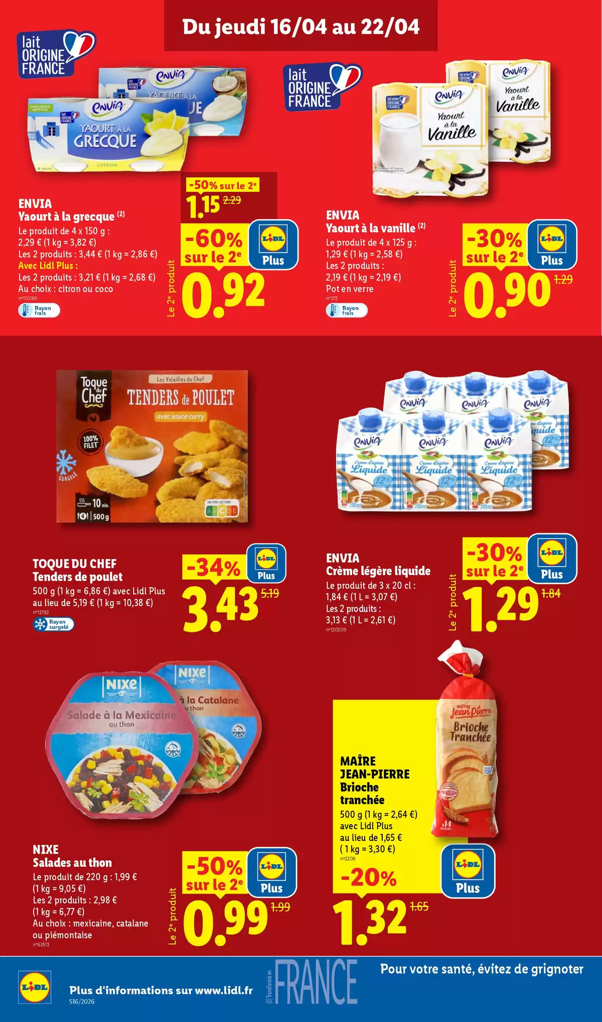 Offres Lidl France de 16 à 22 avril 2026 Les promos de la semaine - Lidl - France - 16 avril 2026 – 22 avril 2026 - Page 10