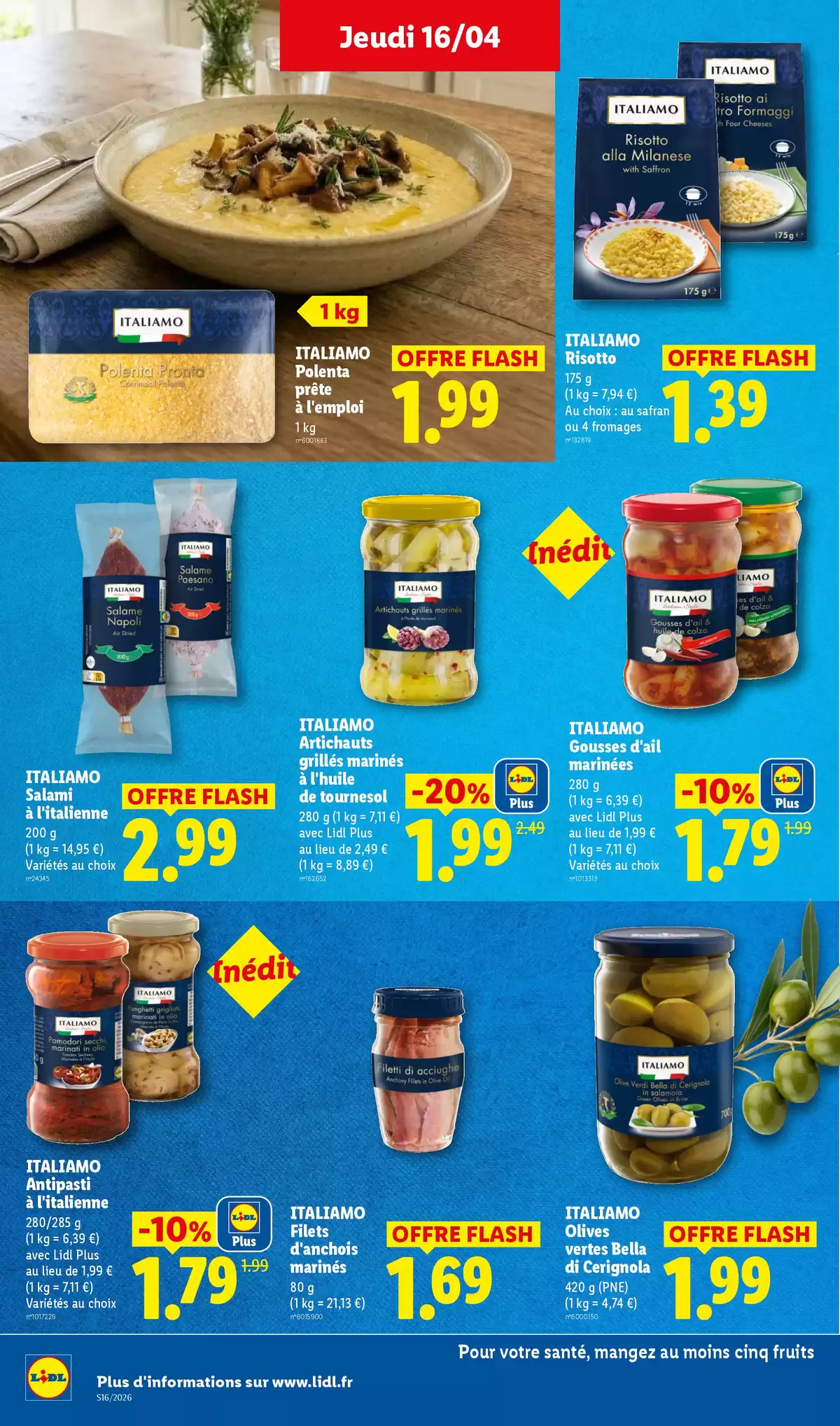 Offres Lidl France de 16 à 22 avril 2026 Les promos de la semaine - Lidl - France - 16 avril 2026 – 22 avril 2026 - Page 20
