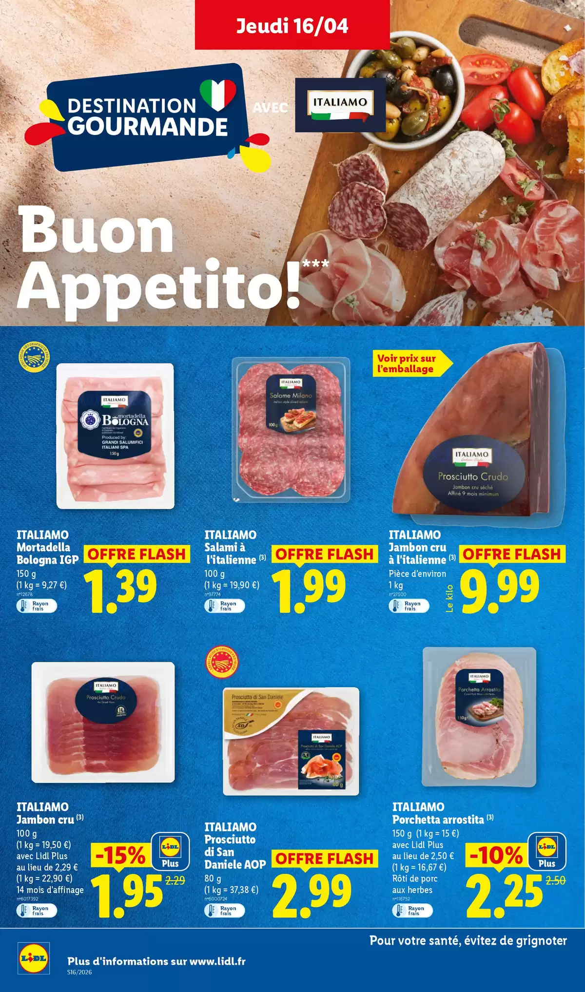 Offres Lidl France de 16 à 22 avril 2026 Les promos de la semaine - Lidl - France - 16 avril 2026 – 22 avril 2026 - Page 16