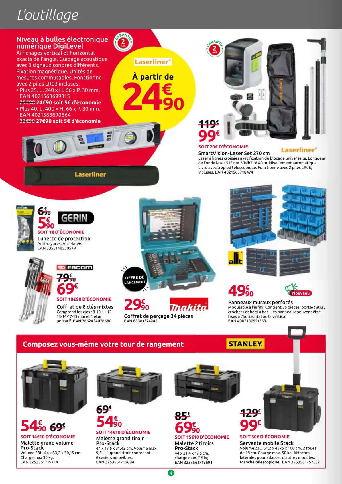 عروض السيد بريكولاج فرنسا من ٢٥ مارس حتى ١٩ أبريل ٢٠٢٦ كتالوج التخفيضات الجديد - السيد بريكولاج - فرنسا - 25 مارس 2026 – 19 ابريل 2026 - صفحة 4