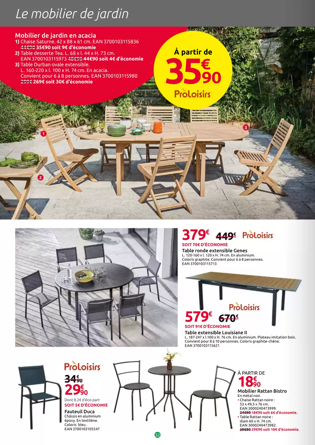 عروض السيد بريكولاج فرنسا من ٢٥ مارس حتى ١٩ أبريل ٢٠٢٦ كتالوج التخفيضات الجديد - السيد بريكولاج - فرنسا - 25 مارس 2026 – 19 ابريل 2026 - صفحة 32