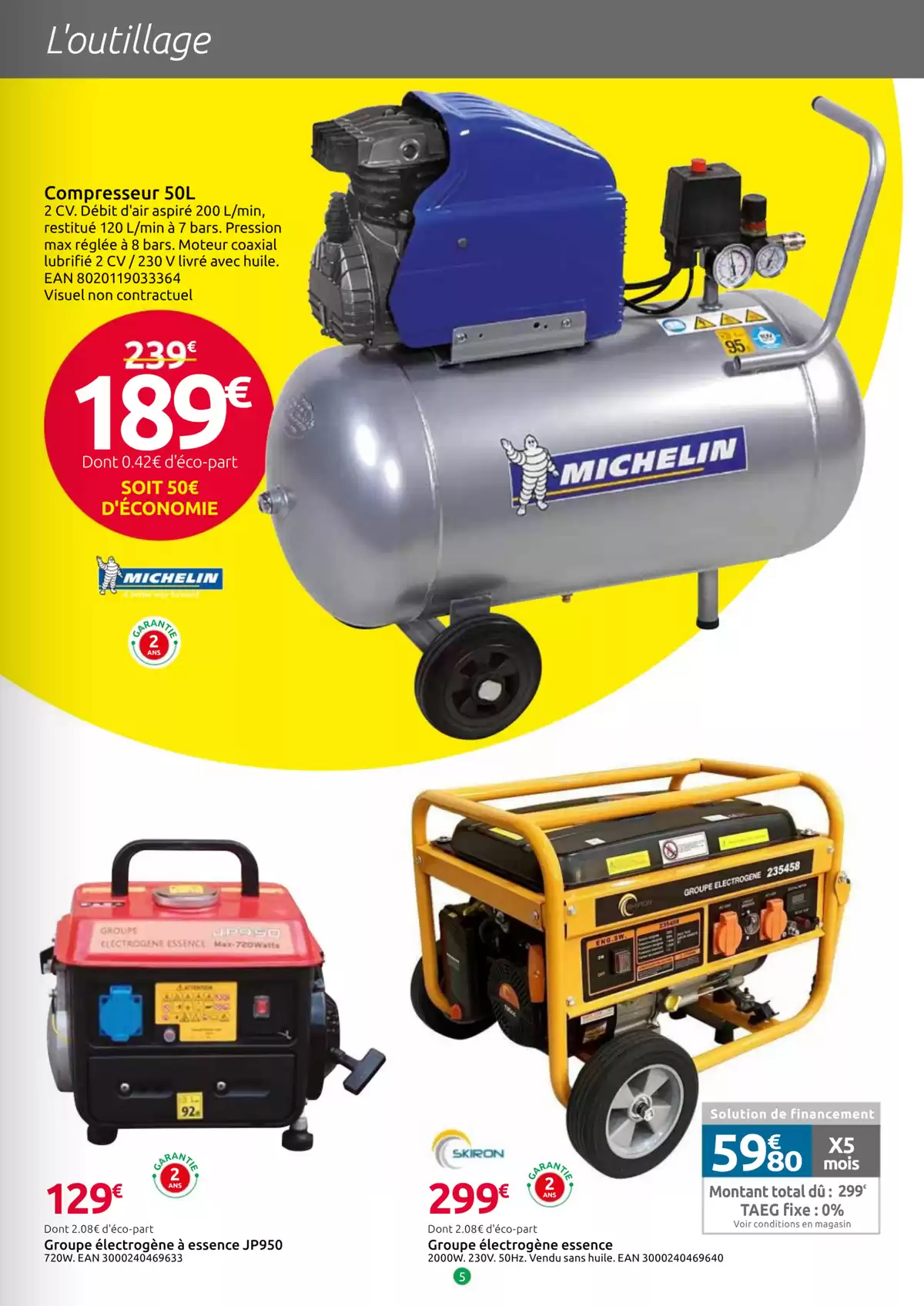 عروض السيد بريكولاج فرنسا من ٢٥ مارس حتى ١٩ أبريل ٢٠٢٦ كتالوج التخفيضات الجديد - السيد بريكولاج - فرنسا - 25 مارس 2026 – 19 ابريل 2026 - صفحة 5