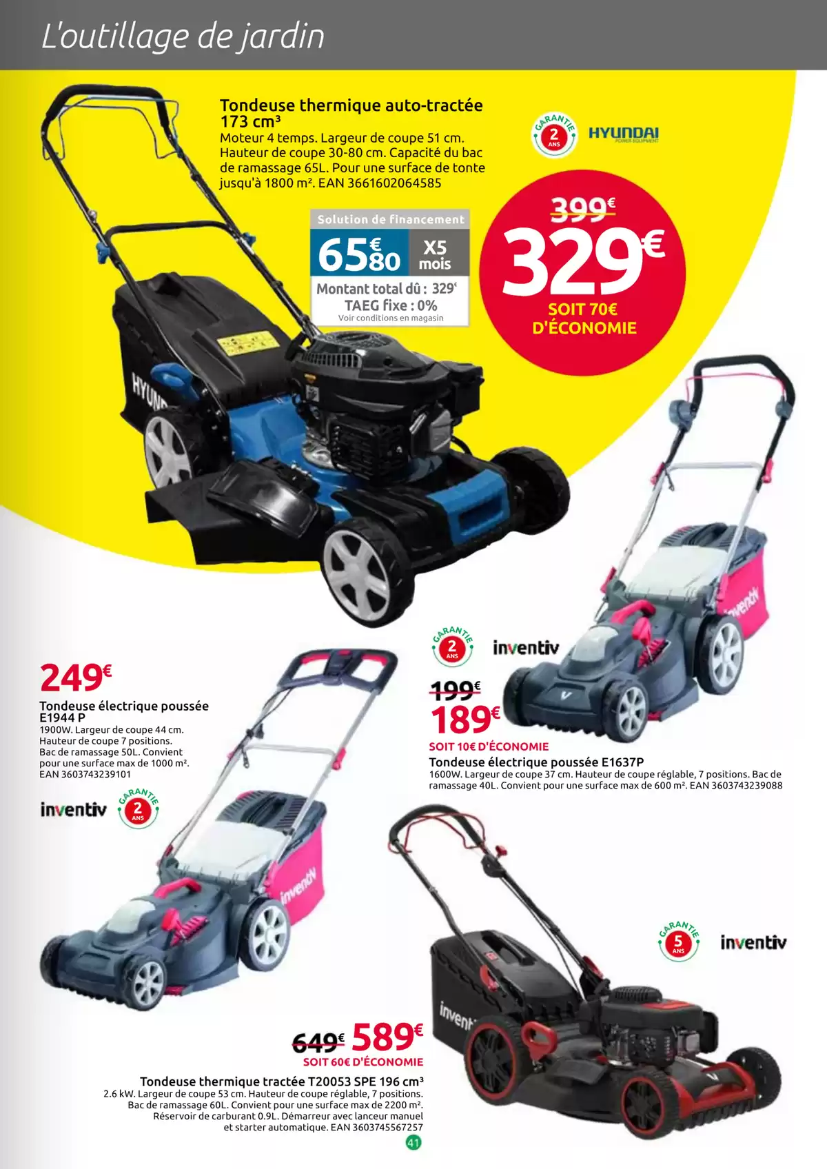 عروض السيد بريكولاج فرنسا من ٢٥ مارس حتى ١٩ أبريل ٢٠٢٦ كتالوج التخفيضات الجديد - السيد بريكولاج - فرنسا - 25 مارس 2026 – 19 ابريل 2026 - صفحة 41