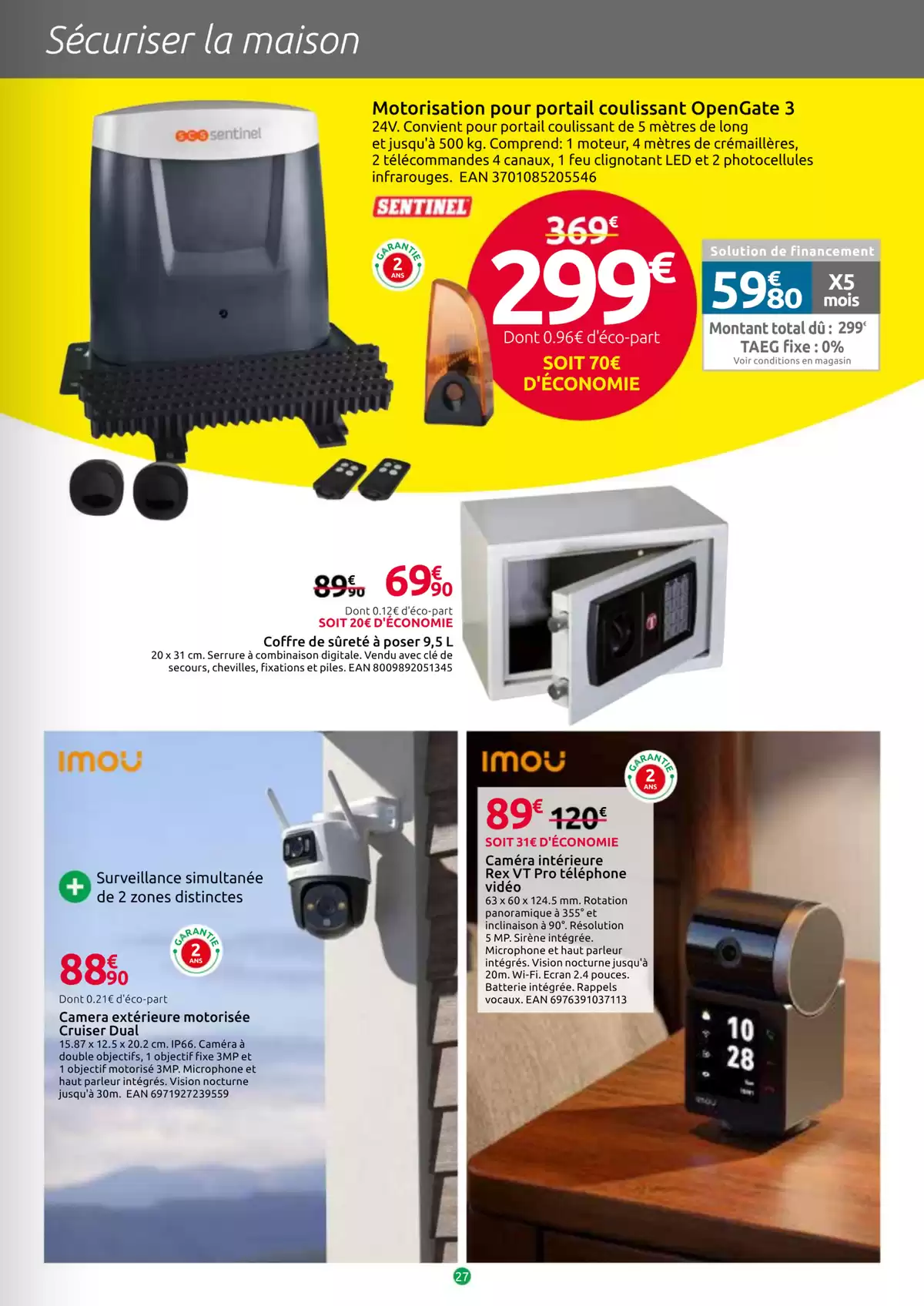 عروض السيد بريكولاج فرنسا من ٢٥ مارس حتى ١٩ أبريل ٢٠٢٦ كتالوج التخفيضات الجديد - السيد بريكولاج - فرنسا - 25 مارس 2026 – 19 ابريل 2026 - صفحة 27