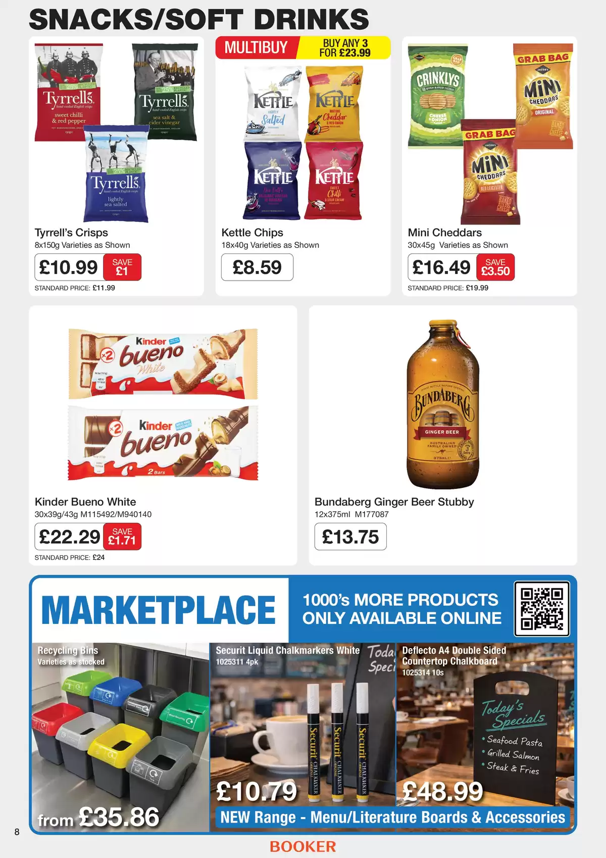 عروض جملة بوكر المملكة المتحدة من ٢ حتى ٢١ أبريل ٢٠٢٦ عروض الكاترينج الخاصة - جملة بوكر - المملكة المتحدة - 2 ابريل 2026 – 21 ابريل 2026 - صفحة 8