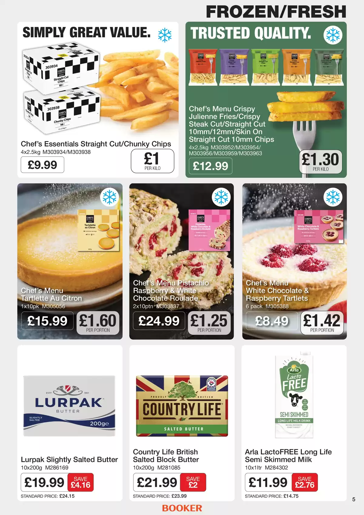 عروض جملة بوكر المملكة المتحدة من ٢ حتى ٢١ أبريل ٢٠٢٦ عروض الكاترينج الخاصة - جملة بوكر - المملكة المتحدة - 2 ابريل 2026 – 21 ابريل 2026 - صفحة 5