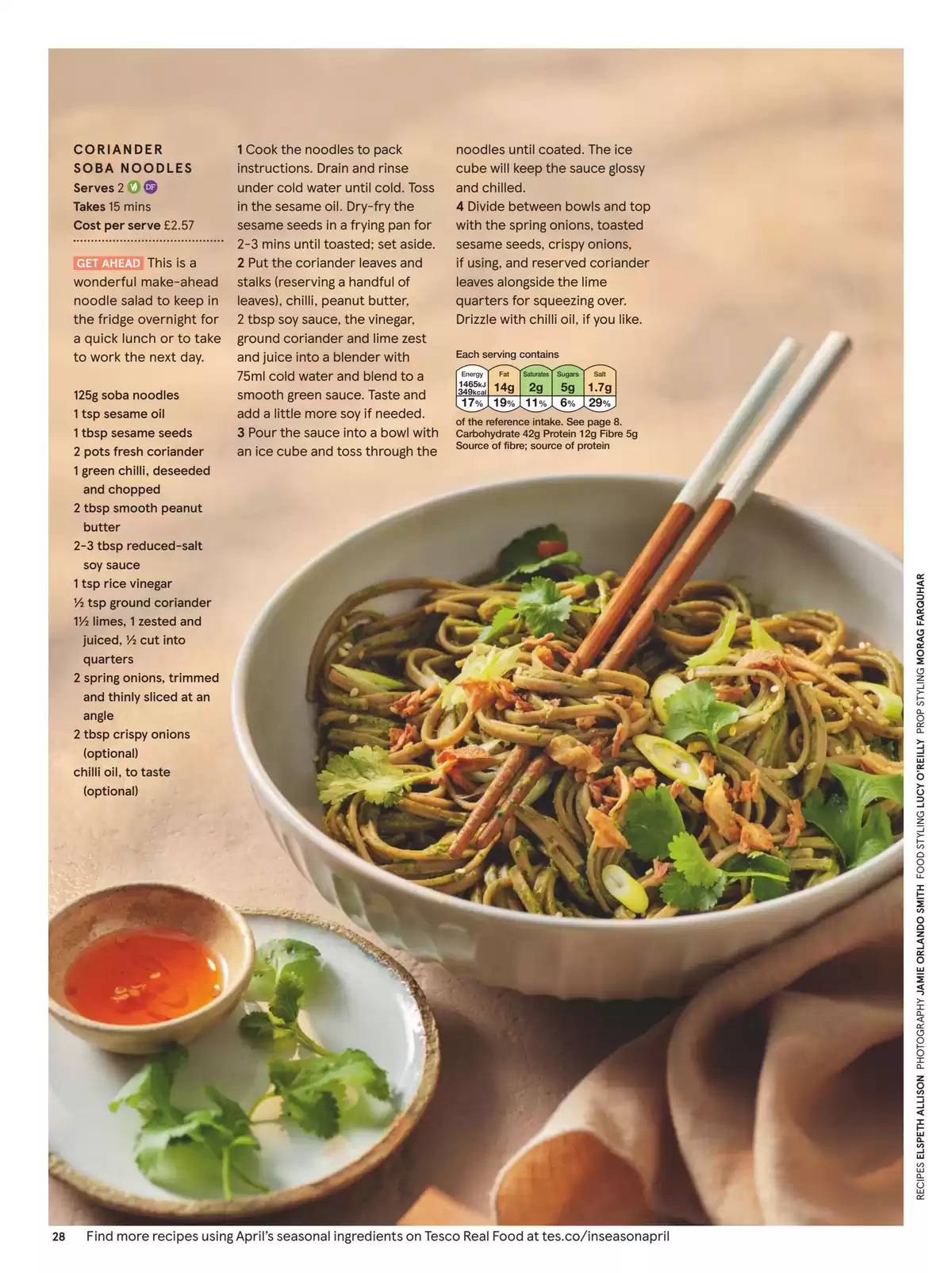 عروض تيسكو المملكة المتحدة من ١ حتى ٣٠ أبريل ٢٠٢٦ العروض الأسبوعية - تيسكو - المملكة المتحدة - 1 ابريل 2026 – 30 ابريل 2026 - صفحة 28