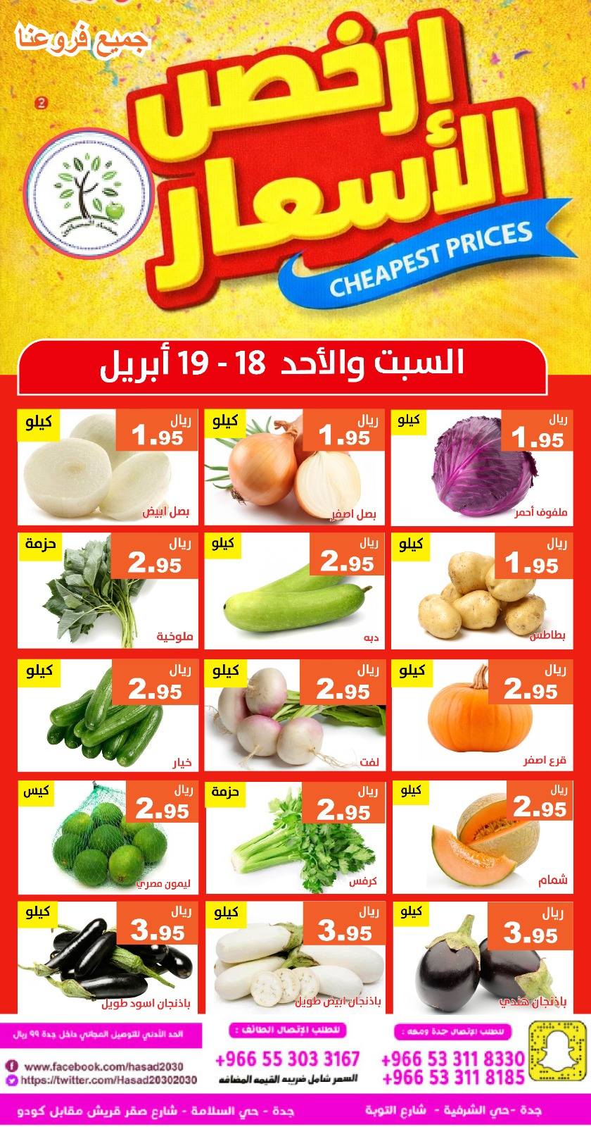 عروض حصاد البساتين السعودية من ١ حتى ٢ ذو القعدة ١٤٤٧ هـ (١٨ إلى ١٩ أبريل ٢٠٢٦) أرخص الأسعار - حصاد البساتين - السعودية - 18 ابريل 2026 – 19 ابريل 2026 - صفحة 2