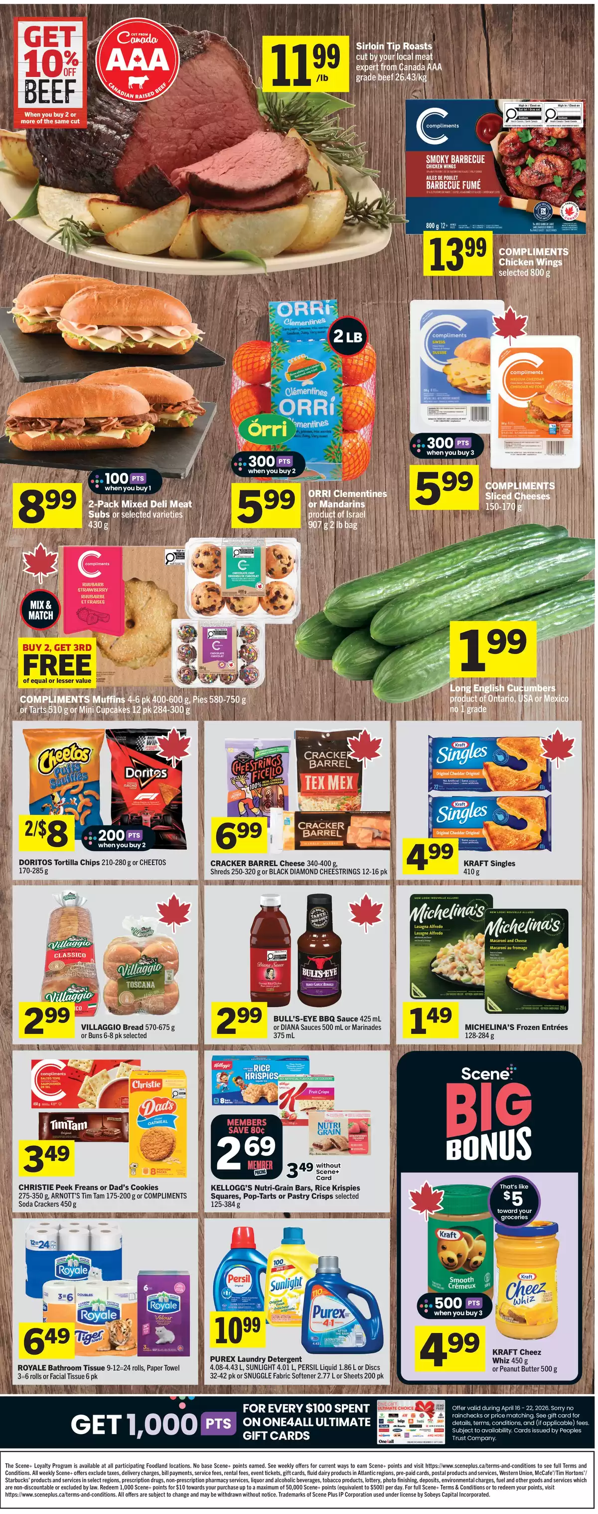 Ofertas de Foodland Canadá de 16 a 22 abril 2026 Folleto semanal - Foodland - Canadá - 16 abril 2026 – 22 abril 2026 - Página 2