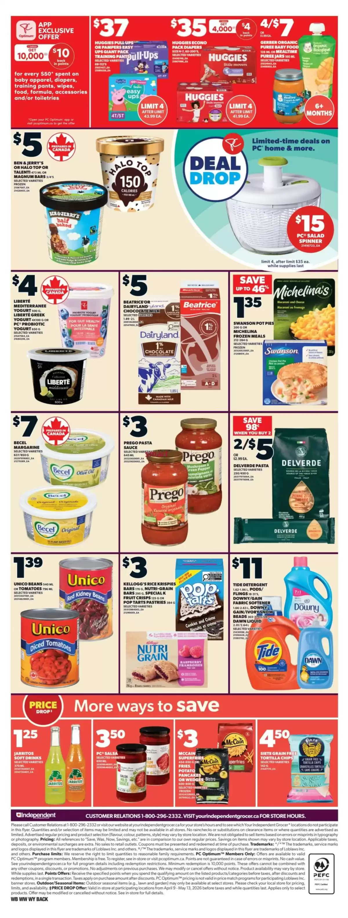 Ofertas de Independent Grocer Canadá de 16 a 22 abril 2026 Folleto semanal del supermercado independiente - Independent Grocer - Canadá - 16 abril 2026 – 22 abril 2026 - Página 4