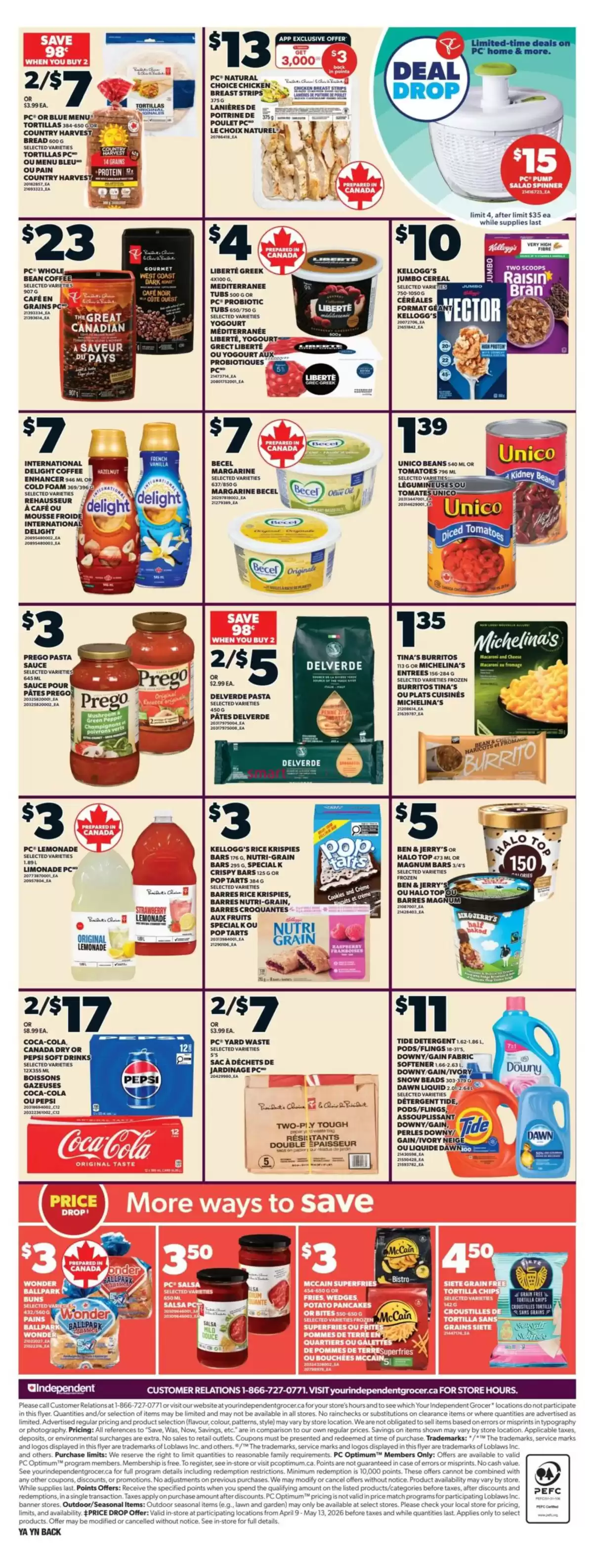 Ofertas de Independent Grocer Canadá de 16 a 22 abril 2026 Descuentos y promociones - Independent Grocer - Canadá - 16 abril 2026 – 22 abril 2026 - Página 2