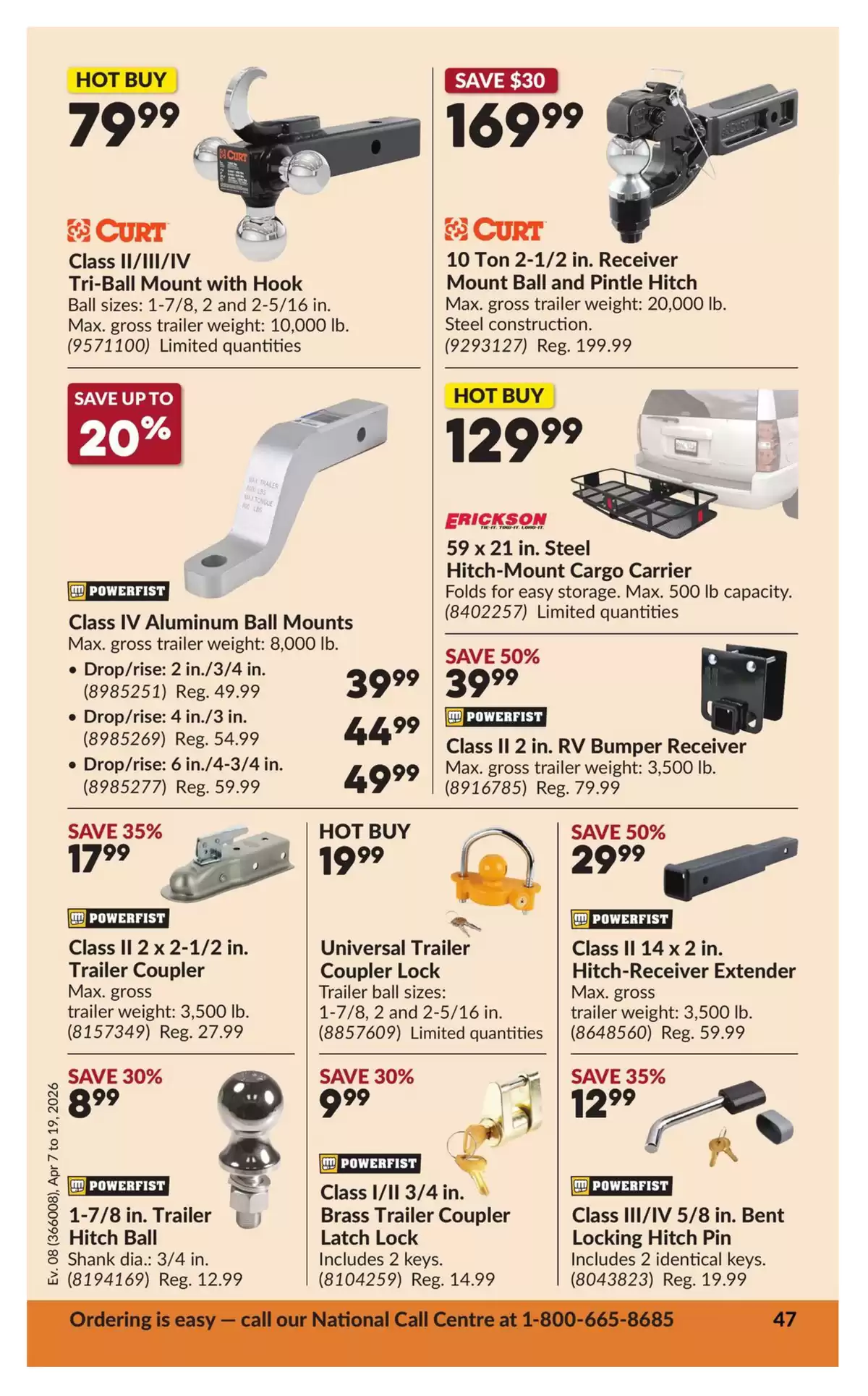 Ofertas de Princess Auto Canadá de 7 a 19 abril 2026 Gran oferta para todos los clientes - Princess Auto - Canadá - 7 abril 2026 – 19 abril 2026 - Página 53
