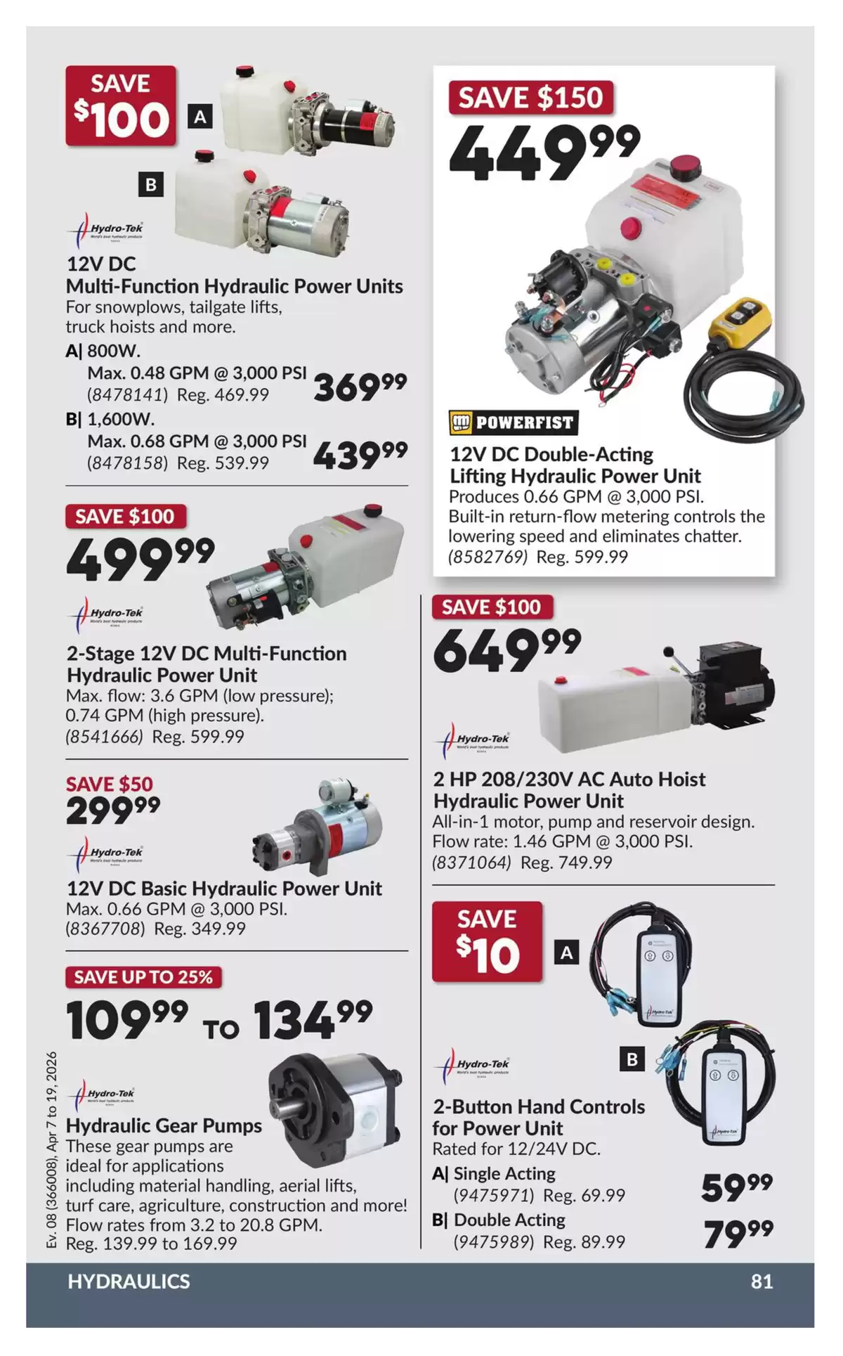 Ofertas de Princess Auto Canadá de 7 a 19 abril 2026 Gran oferta para todos los clientes - Princess Auto - Canadá - 7 abril 2026 – 19 abril 2026 - Página 88