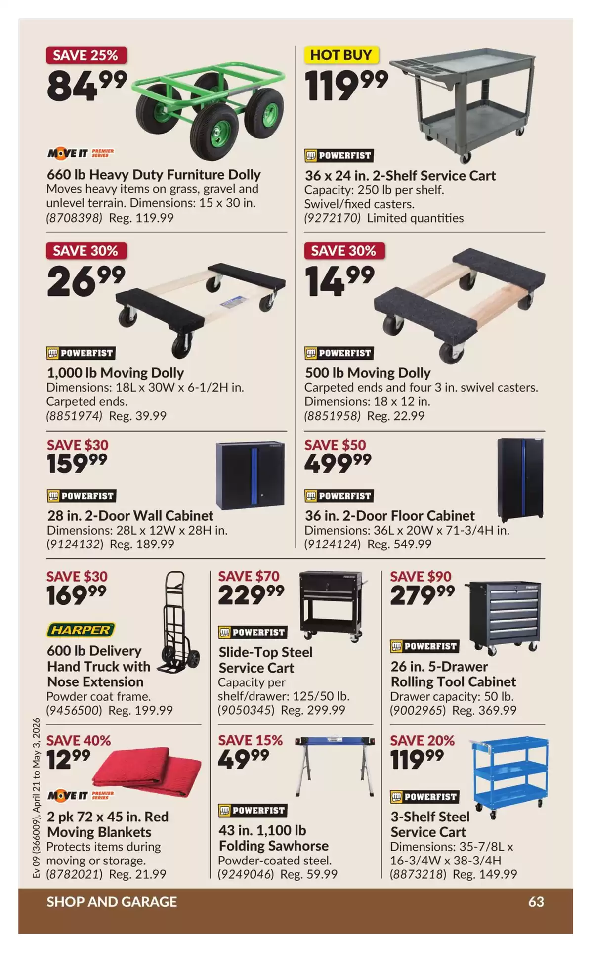 Ofertas de Princess Auto Canadá de 21 abril a 3 mayo 2026 Descuentos y promociones - Princess Auto - Canadá - 21 abril 2026 – 3 mayo 2026 - Página 68