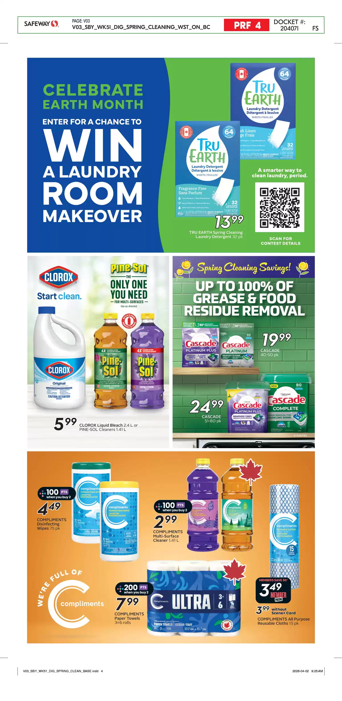 Ofertas de Supermercado Safeway Canadá de 16 a 22 abril 2026 folleto semanal - Supermercado Safeway - Canadá - 16 abril 2026 – 22 abril 2026 - Página 23