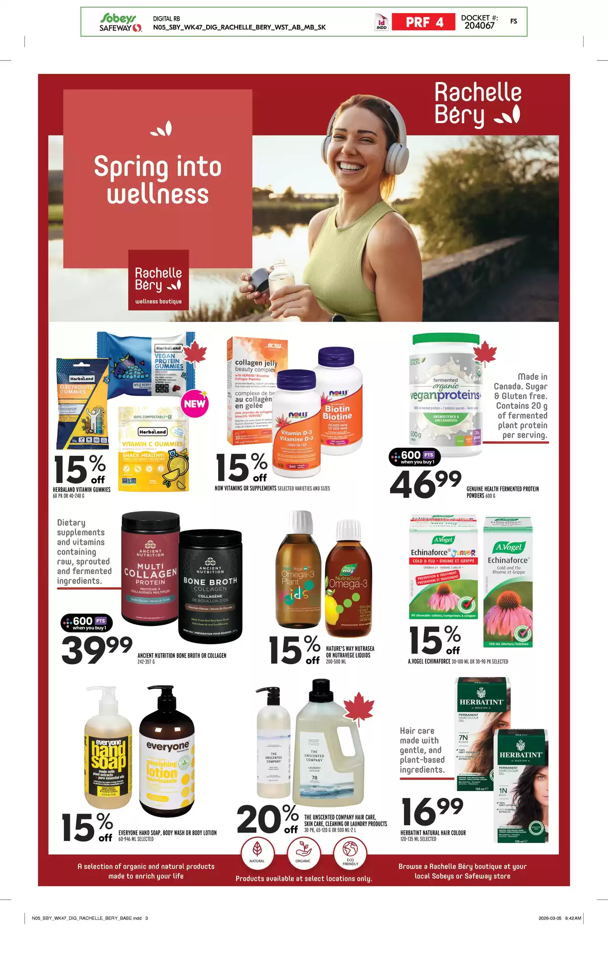 Ofertas de Supermercado Safeway Canadá de 19 a 29 abril 2026 Nuestras mejores ofertas - Supermercado Safeway - Canadá - 19 abril 2026 – 29 abril 2026 - Página 5