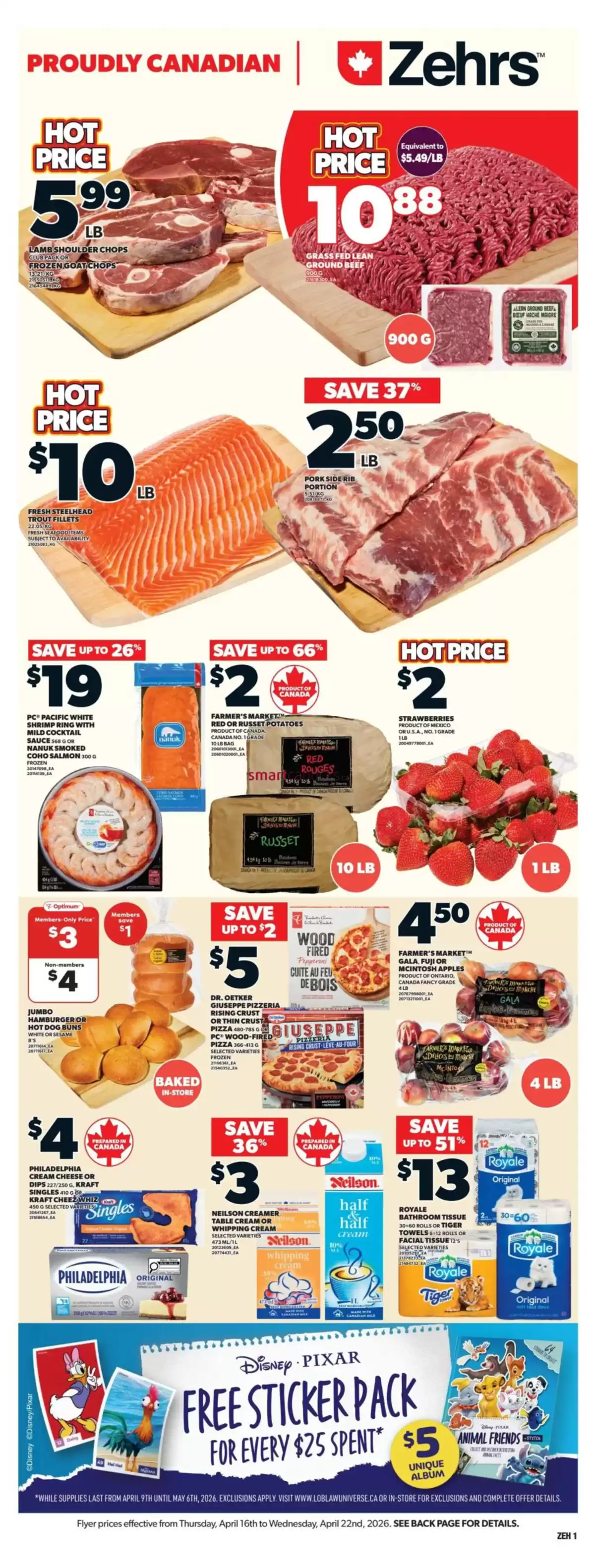Ofertas de Mercados Zehrs Canadá de 16 a 22 abril 2026 folleto semanal - Mercados Zehrs - Canadá - 16 abril 2026 – 22 abril 2026 - Página 4