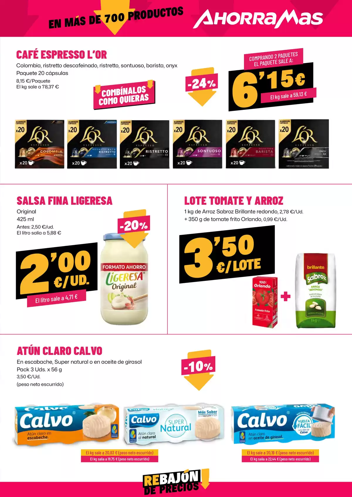 Offres Ahorramas Espagne de 16 à 22 avril 2026 Baisse des prix - Ahorramas - Espagne - 16 avril 2026 – 22 avril 2026 - Page 13