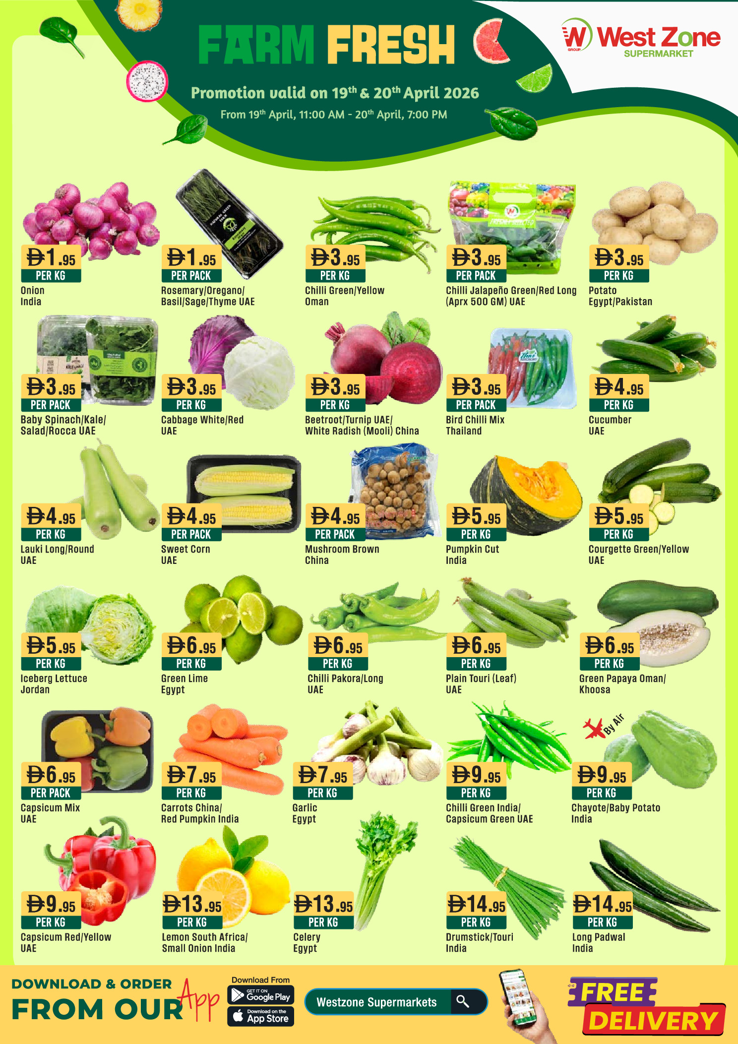 West Zone supermarket UAE offers from 19 to 20 April 2026 Fresh deals - Page 1