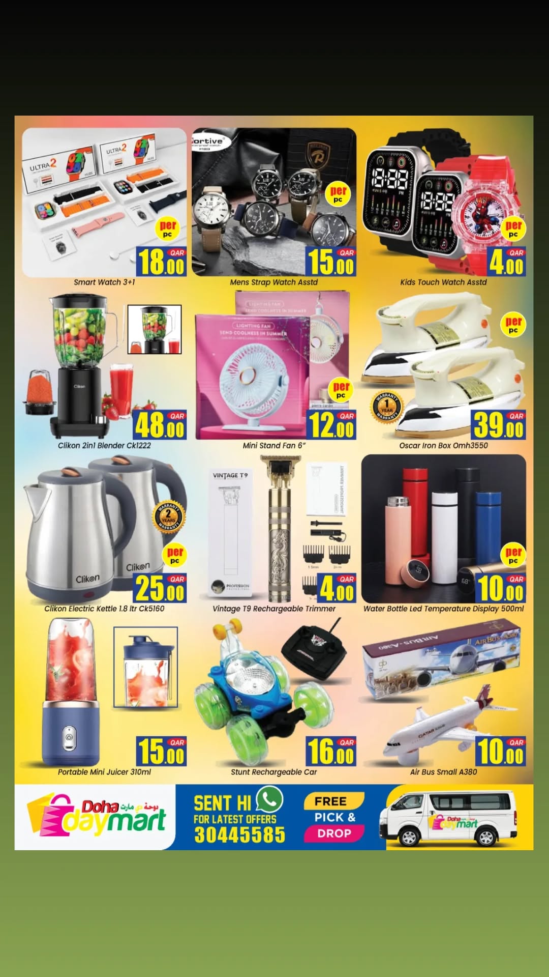 Offres Doha Day mart Qatar de 23 à 25 avril 2026 Grandes offres de 3 jours - Doha Day mart - Qatar - 23 avril 2026 – 25 avril 2026 - Page 4