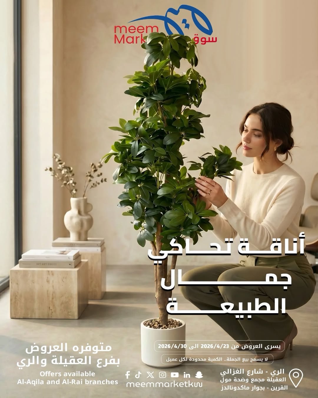 Ofertas de Mercado Meem Kuwait de 23 a 30 abril 2026 Decoración del hogar - Página 1