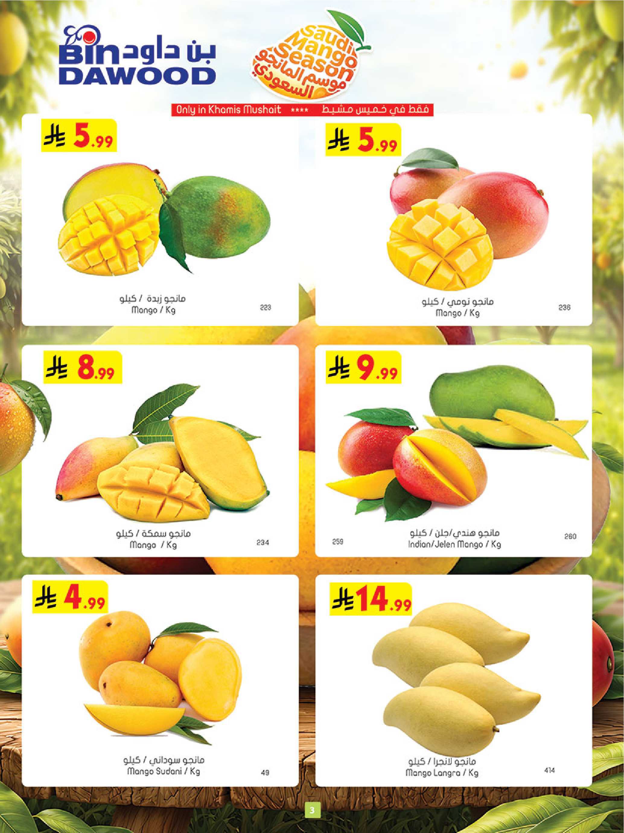 عروض بن داود بفرع خميس مشيط من ٥ حتى ١١ ذو القعدة ١٤٤٧ هـ (٢٢ إلى ٢٨ أبريل ٢٠٢٦) أقوي العروض - بن داود - السعودية - 22 ابريل 2026 – 28 ابريل 2026 - صفحة 3