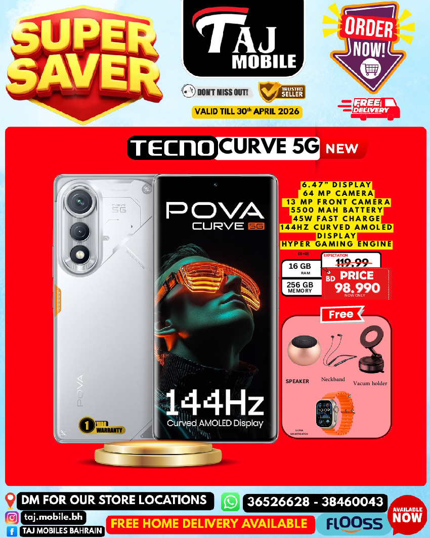 Ofertas de Taj Móviles Bahréin de 23 a 30 abril 2026 Ofertas de ahorro - Taj Móviles - Bahréin - 23 abril 2026 – 30 abril 2026 - Página 32