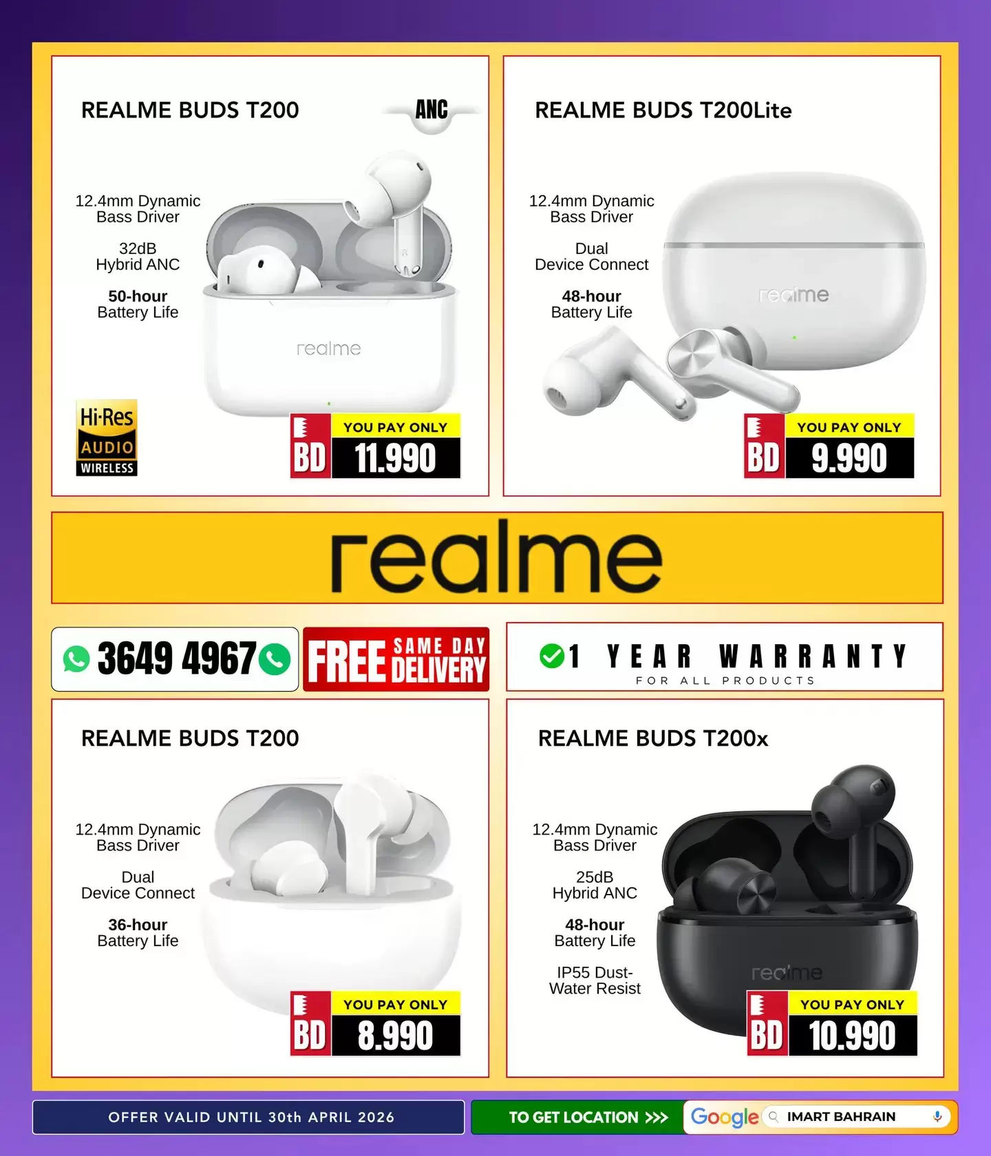 Ofertas de i mart Bahréin de 24 a 30 abril 2026 Ofertas de fin de mes - i mart - Bahréin - 24 abril 2026 – 30 abril 2026 - Página 76