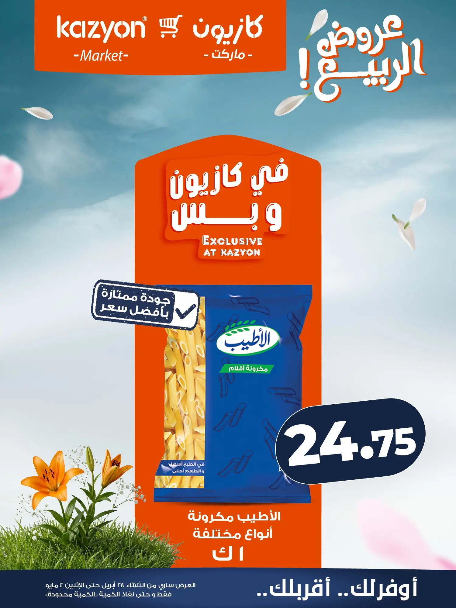 عروض كازيون ماركت مصر من ٢٨ أبريل حتى ٤ مايو ٢٠٢٦ عرض التلات - كازيون ماركت - مصر - 28 ابريل 2026 – 4 مايو 2026 - صفحة 10