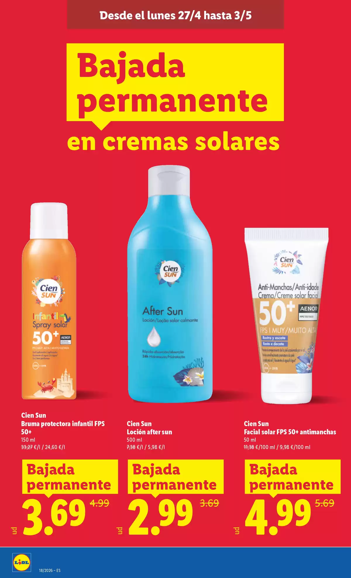 Offres Lidl Espagne de 27 avril à 3 mai 2026 Offres hebdomadaires - Lidl - Espagne - 27 avril 2026 – 3 mai 2026 - Page 50