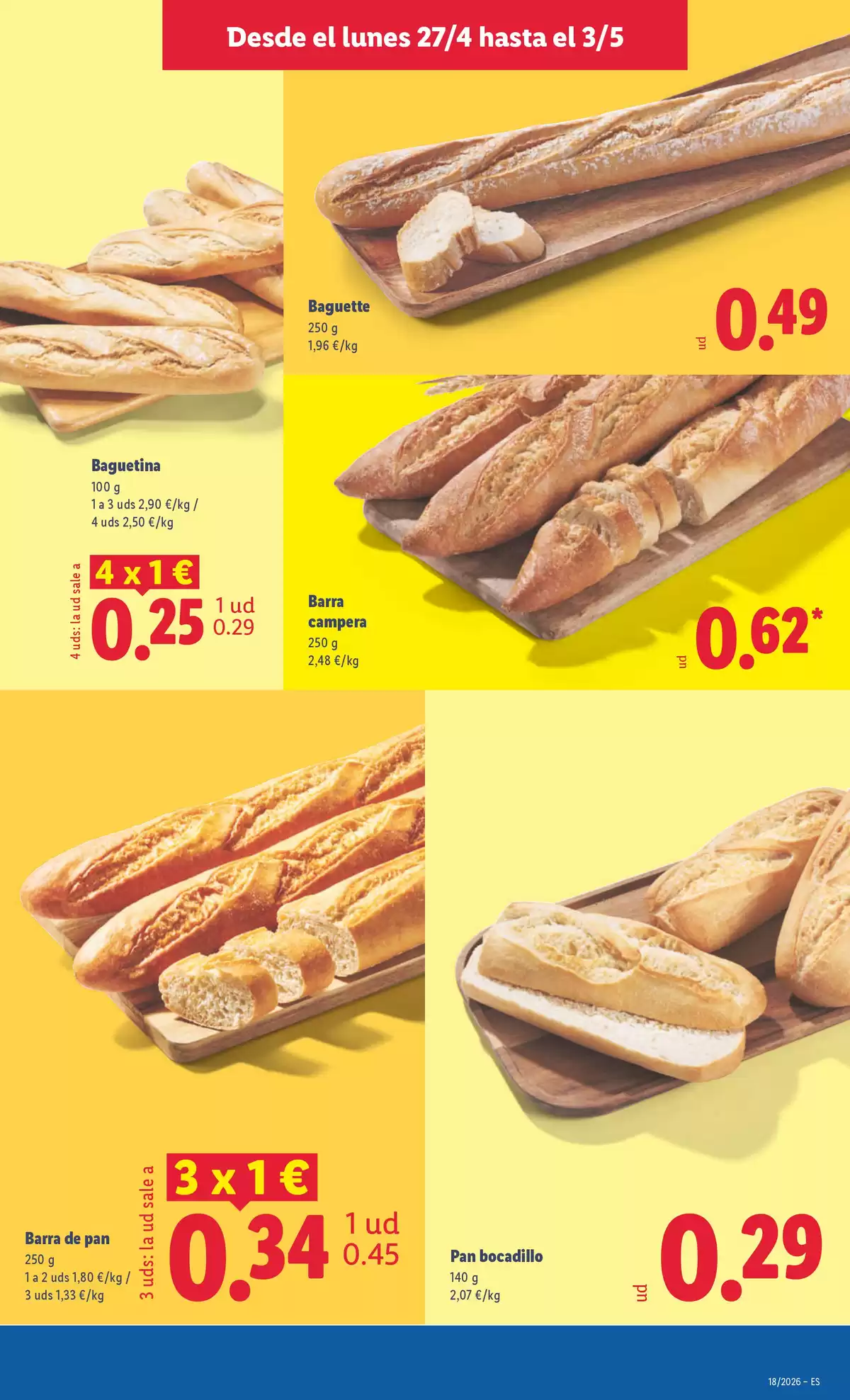 Offres Lidl Espagne de 27 avril à 3 mai 2026 Offres hebdomadaires - Lidl - Espagne - 27 avril 2026 – 3 mai 2026 - Page 5