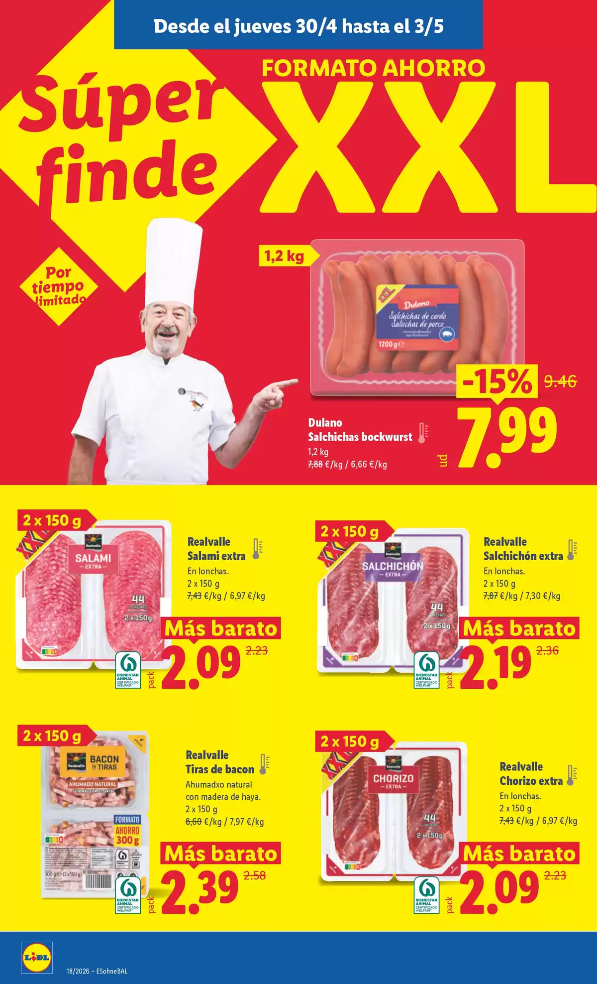 Offres Lidl Espagne de 27 avril à 3 mai 2026 Offres hebdomadaires - Lidl - Espagne - 27 avril 2026 – 3 mai 2026 - Page 32