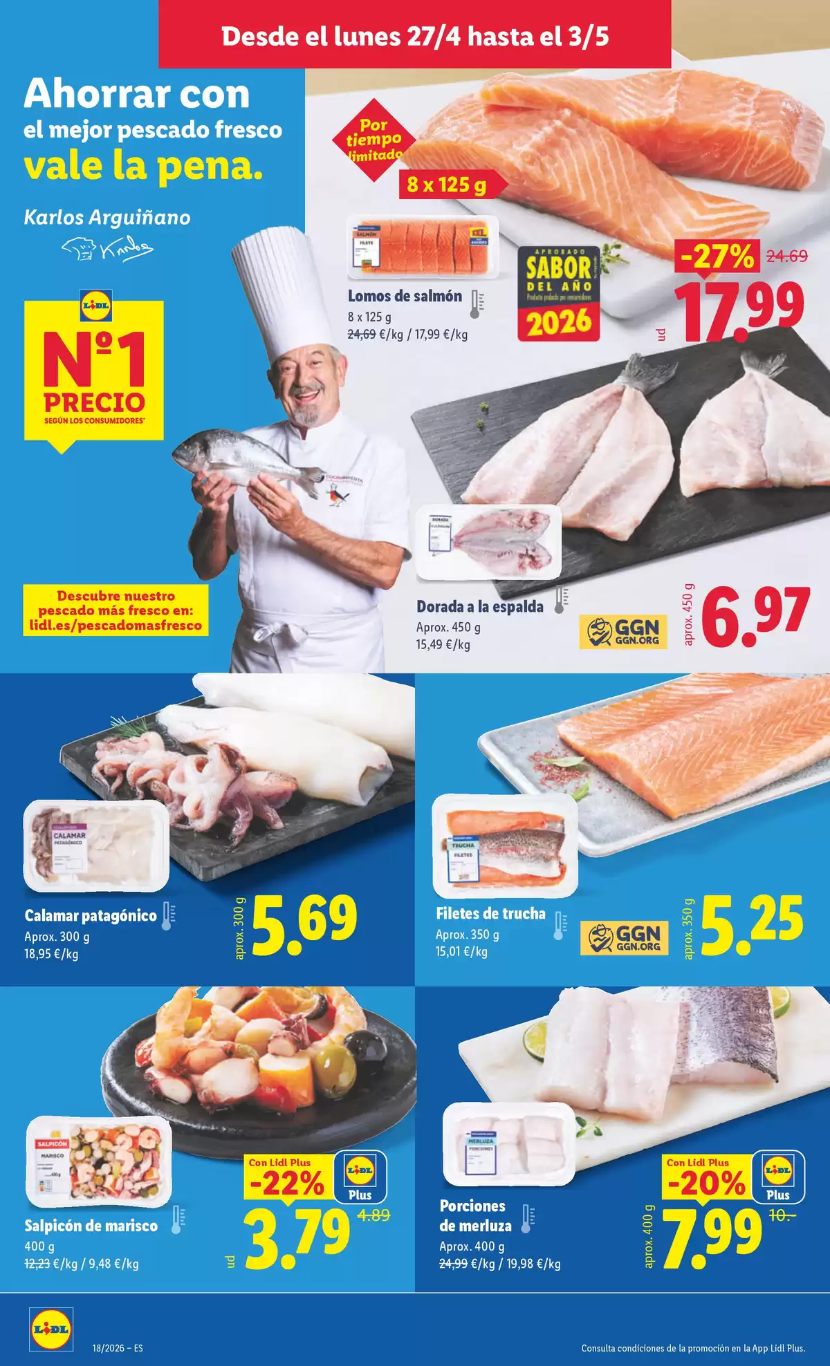Offres Lidl Espagne de 27 avril à 3 mai 2026 Offres hebdomadaires - Lidl - Espagne - 27 avril 2026 – 3 mai 2026 - Page 10