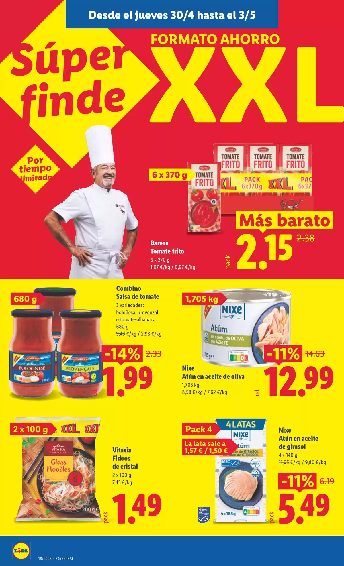 Offres Lidl Espagne de 27 avril à 3 mai 2026 Offres hebdomadaires - Lidl - Espagne - 27 avril 2026 – 3 mai 2026 - Page 36