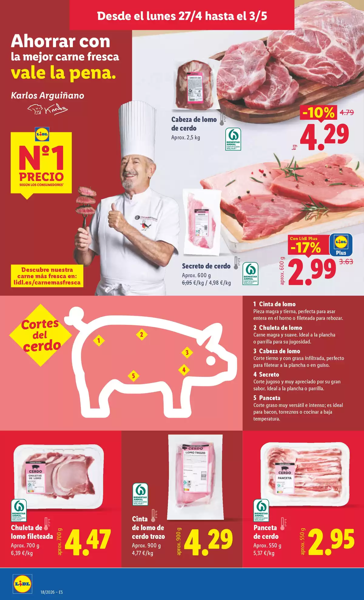 Offres Lidl Espagne de 27 avril à 3 mai 2026 Offres hebdomadaires - Lidl - Espagne - 27 avril 2026 – 3 mai 2026 - Page 6