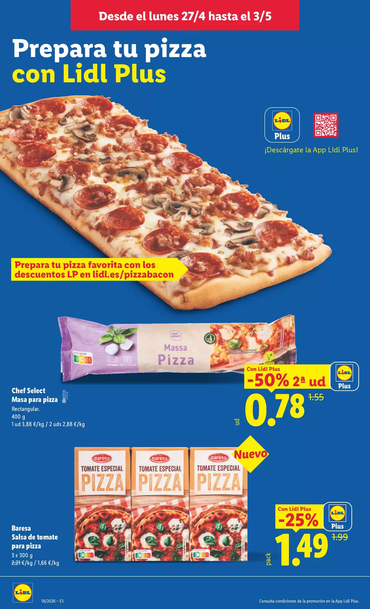 Offres Lidl Espagne de 27 avril à 3 mai 2026 Offres hebdomadaires - Lidl - Espagne - 27 avril 2026 – 3 mai 2026 - Page 18