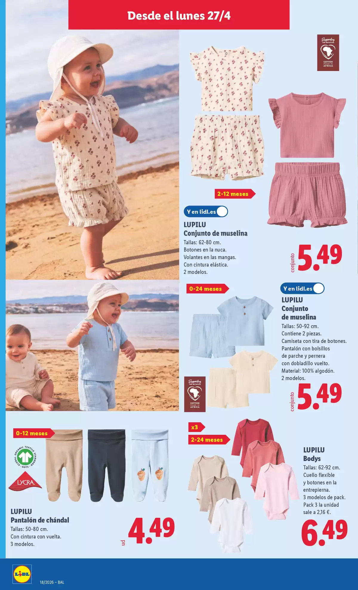 Offres Lidl Espagne de 27 avril à 3 mai 2026 Offres du bazar - Lidl - Espagne - 27 avril 2026 – 3 mai 2026 - Page 18