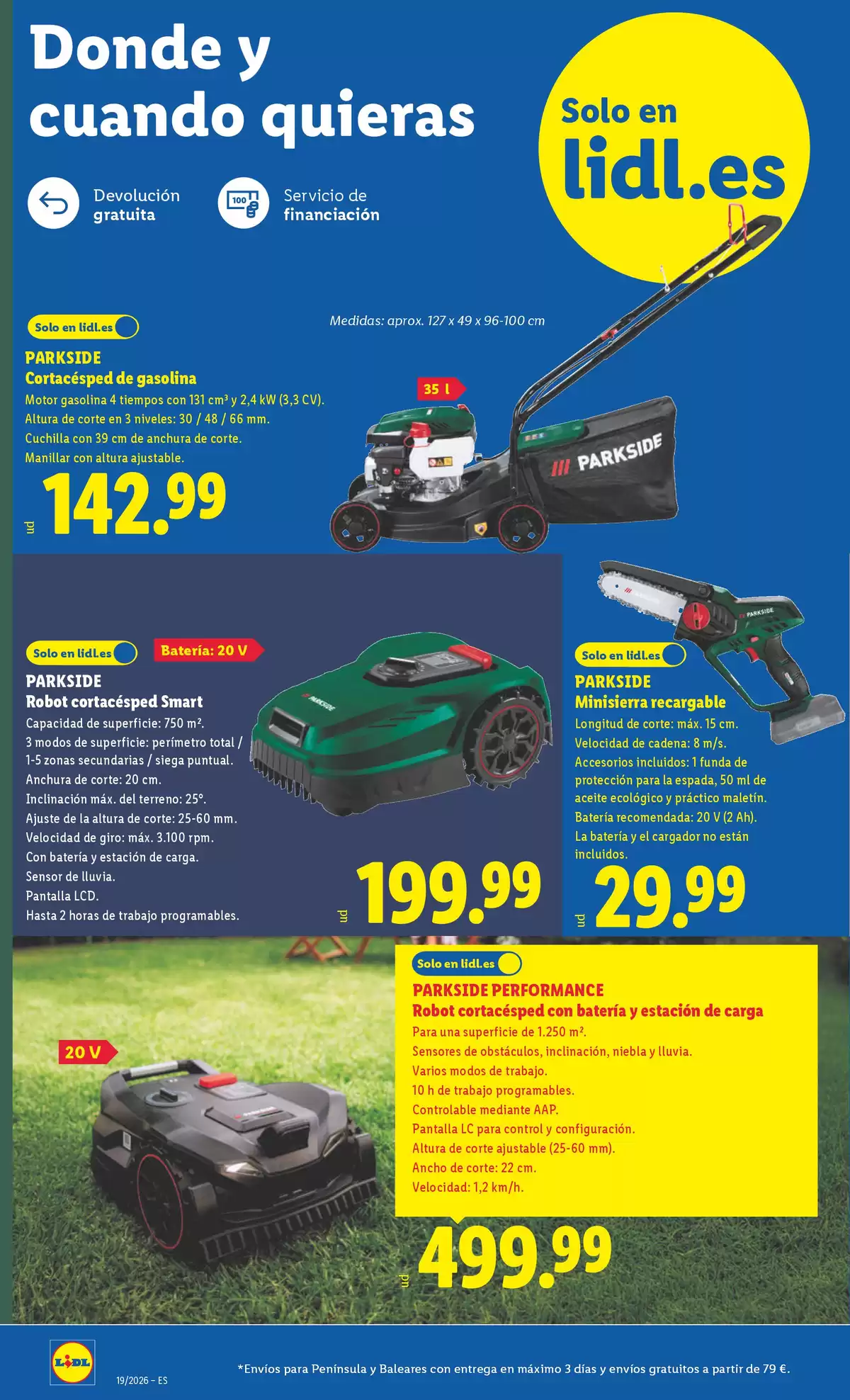 Offres Lidl Espagne de 4 à 10 mai 2026 Offres du bazar - Lidl - Espagne - 4 mai 2026 – 10 mai 2026 - Page 2
