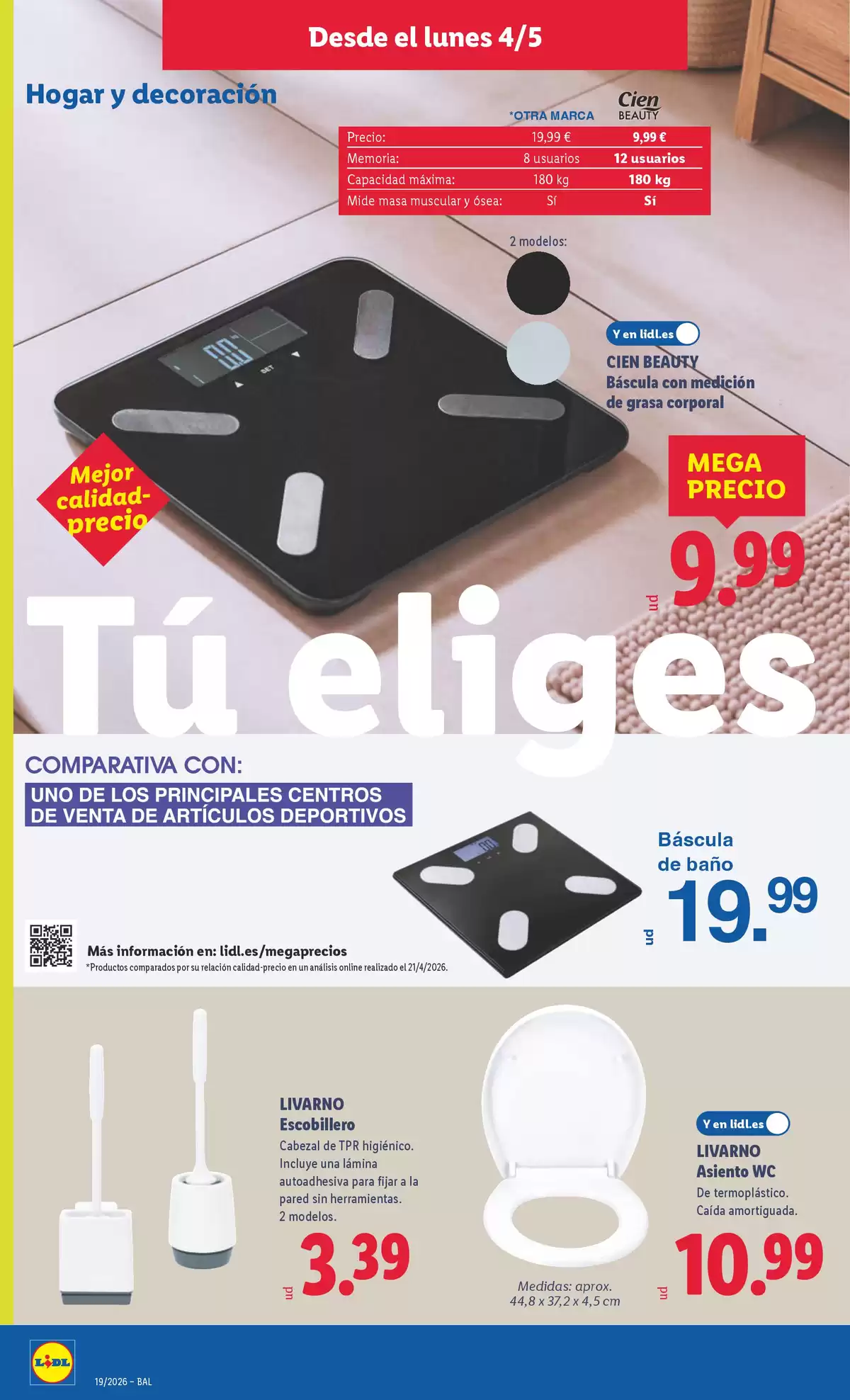 Offres Lidl Espagne de 4 à 10 mai 2026 Offres du bazar - Lidl - Espagne - 4 mai 2026 – 10 mai 2026 - Page 10