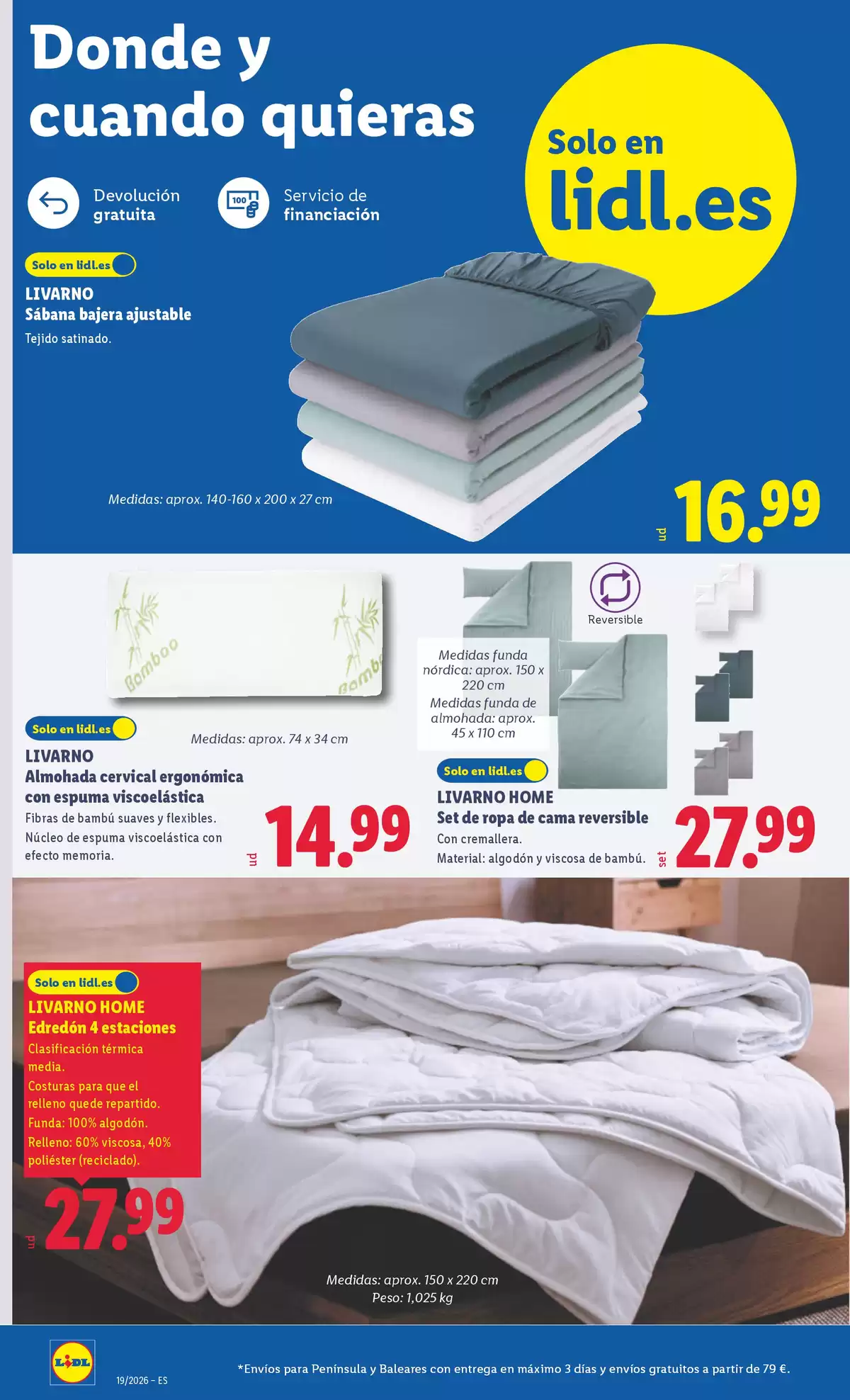 Offres Lidl Espagne de 4 à 10 mai 2026 Offres du bazar - Lidl - Espagne - 4 mai 2026 – 10 mai 2026 - Page 4