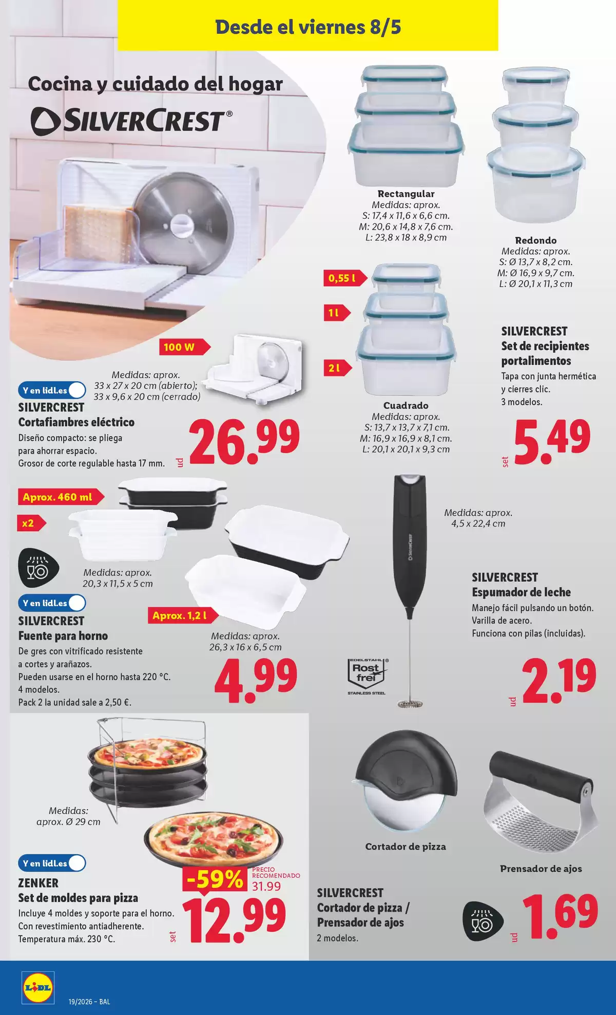 Offres Lidl Espagne de 4 à 10 mai 2026 Offres du bazar - Lidl - Espagne - 4 mai 2026 – 10 mai 2026 - Page 24