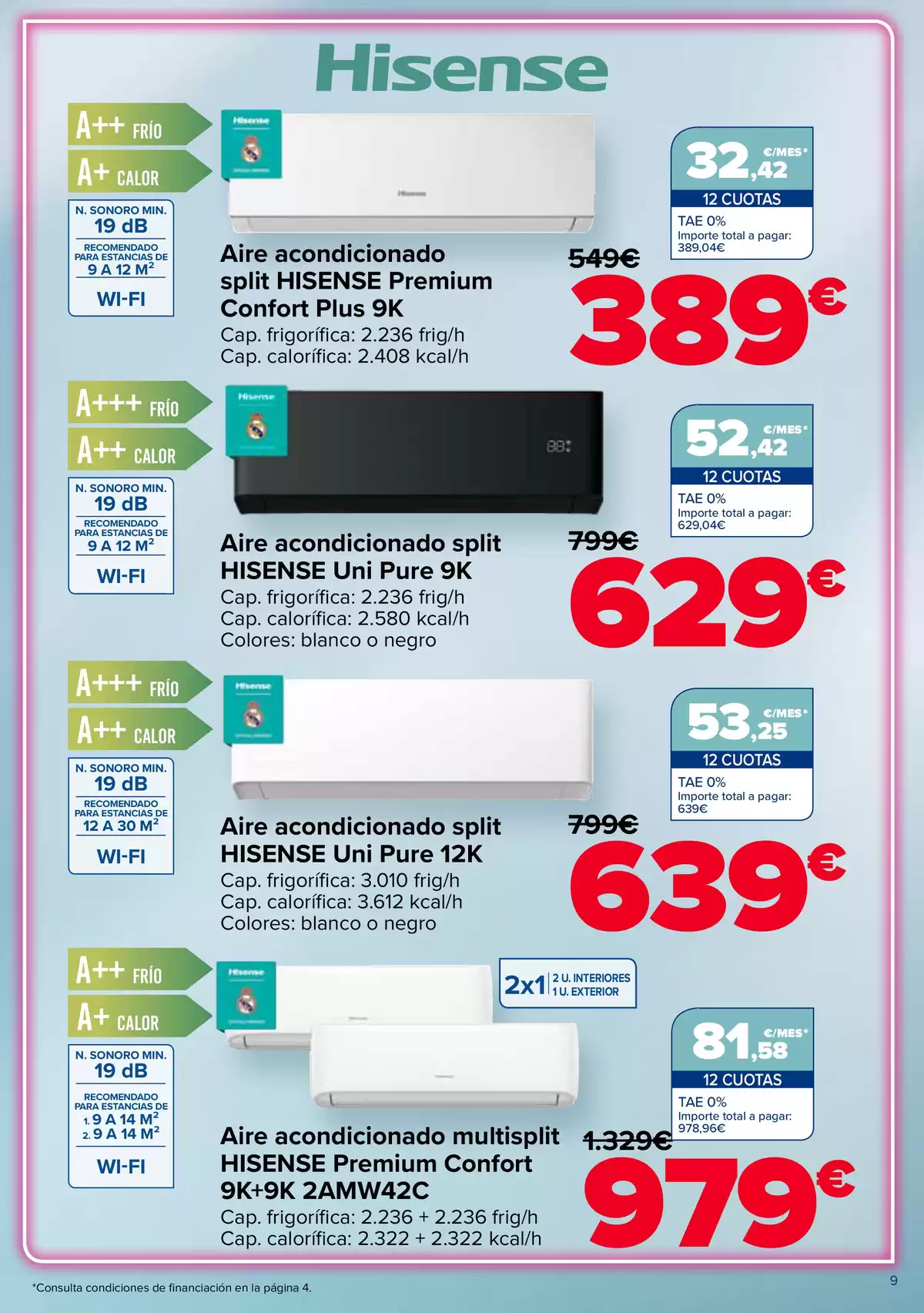 Offres Carrefour Espagne de 28 avril à 24 mai 2026 Climatisation et ventilation - Carrefour - Espagne - 28 avril 2026 – 24 mai 2026 - Page 9