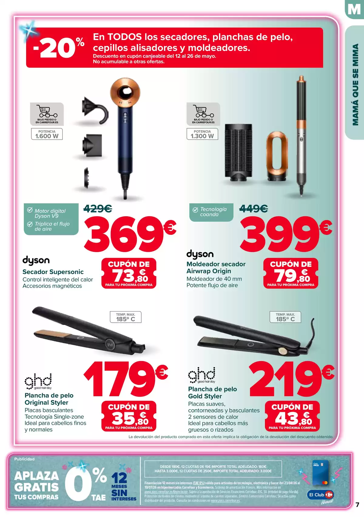 Offres Carrefour Espagne de 23 avril à 3 mai 2026 Fête des mères - Carrefour - Espagne - 23 avril 2026 – 3 mai 2026 - Page 7