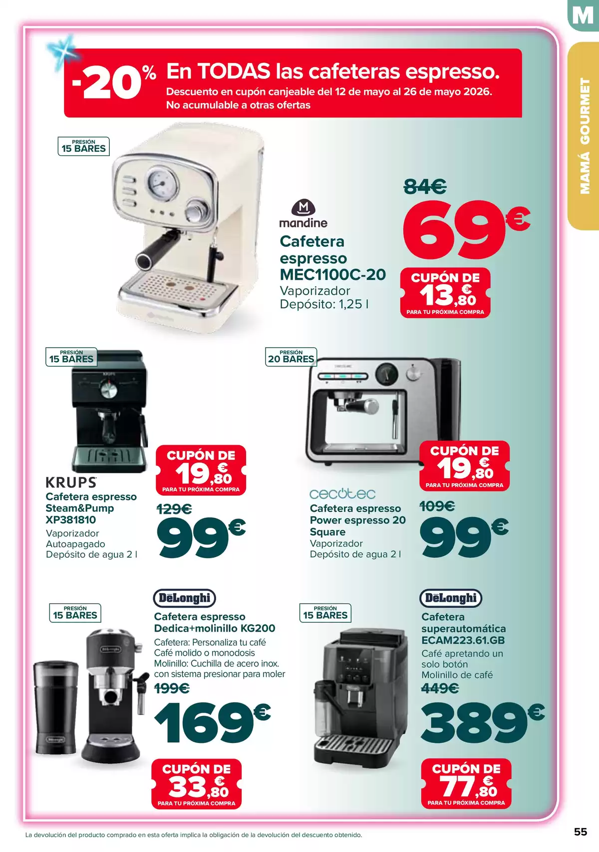 Offres Carrefour Espagne de 23 avril à 3 mai 2026 Fête des mères - Carrefour - Espagne - 23 avril 2026 – 3 mai 2026 - Page 55