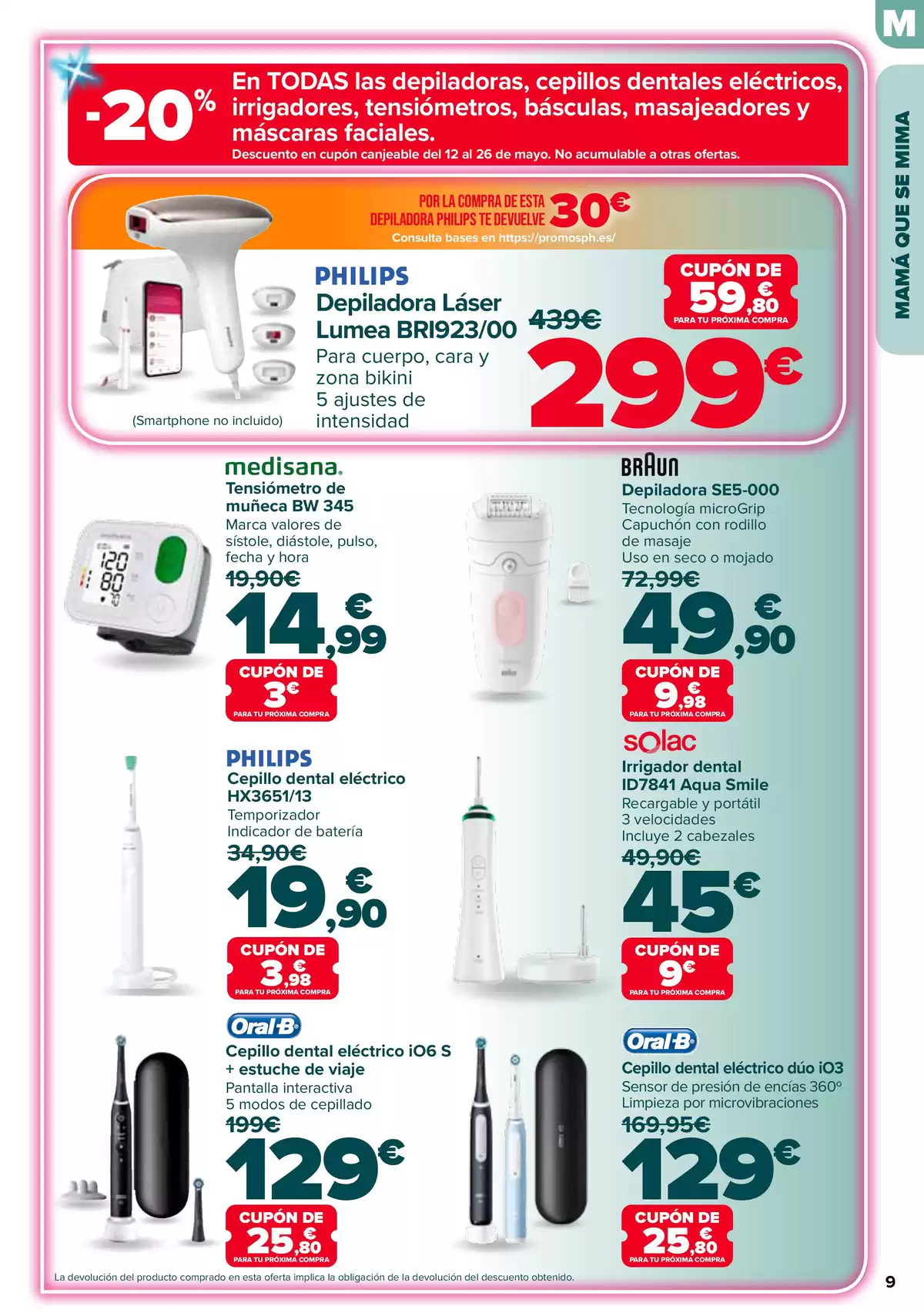 Offres Carrefour Espagne de 23 avril à 3 mai 2026 Fête des mères - Carrefour - Espagne - 23 avril 2026 – 3 mai 2026 - Page 9