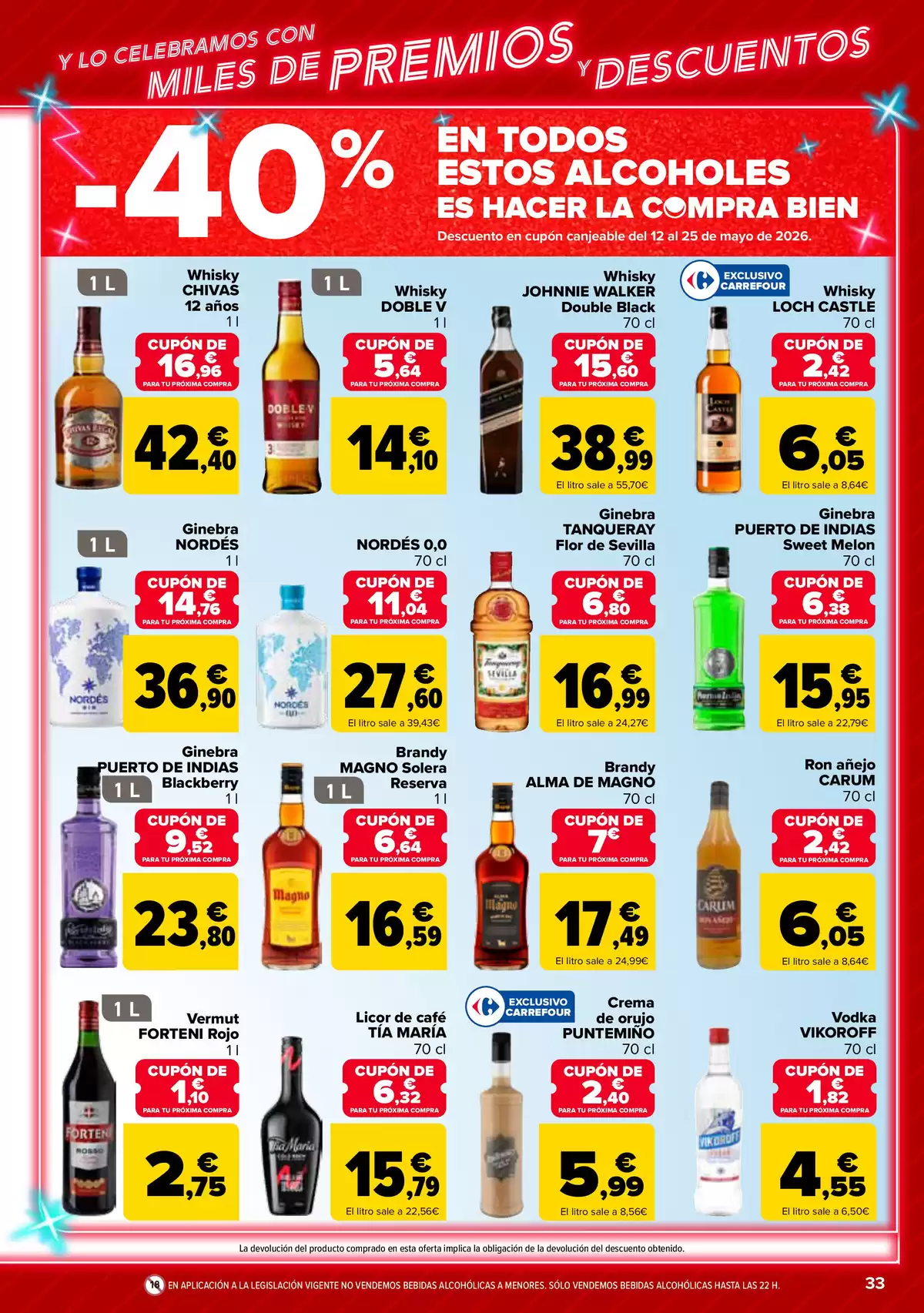Offres Carrefour Espagne de 23 avril à 11 mai 2026 3x2 + BONNES AFFAIRES - Carrefour - Espagne - 23 avril 2026 – 11 mai 2026 - Page 32