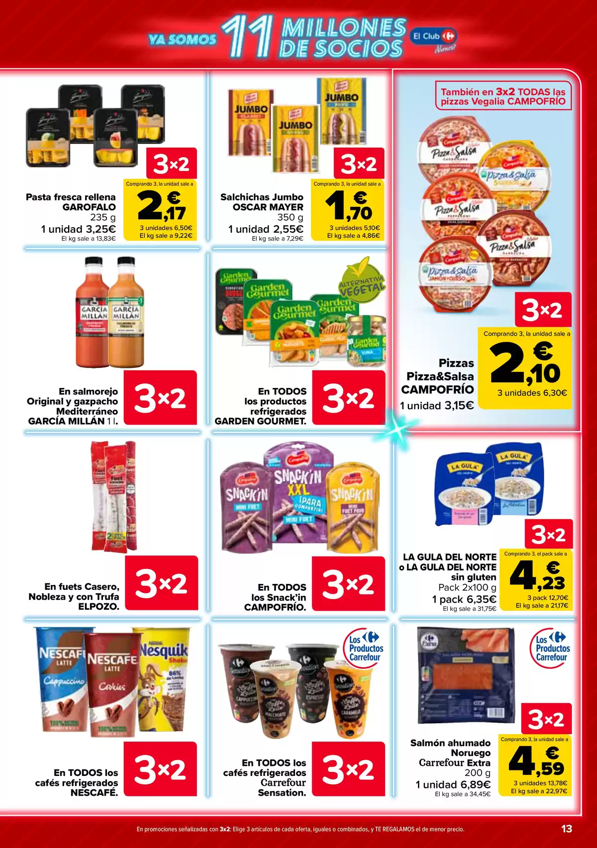 Offres Carrefour Espagne de 23 avril à 11 mai 2026 3x2 + BONNES AFFAIRES - Carrefour - Espagne - 23 avril 2026 – 11 mai 2026 - Page 13