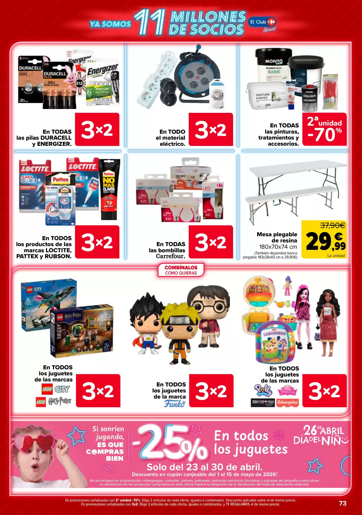 Offres Carrefour Espagne de 23 avril à 11 mai 2026 3x2 + BONNES AFFAIRES - Carrefour - Espagne - 23 avril 2026 – 11 mai 2026 - Page 72