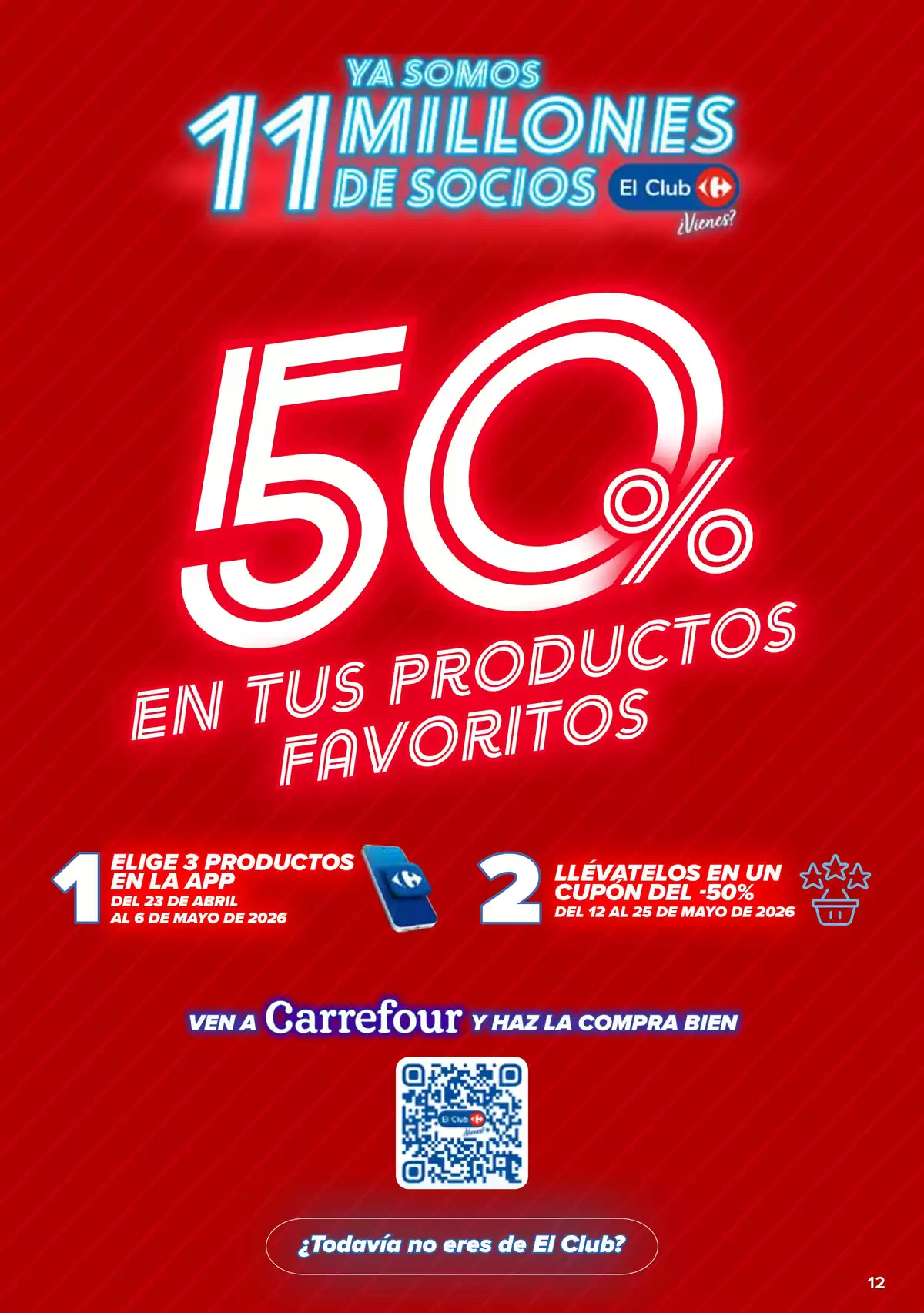 Offres Carrefour Espagne de 23 avril à 11 mai 2026 3x2 + BONNES AFFAIRES - Carrefour - Espagne - 23 avril 2026 – 11 mai 2026 - Page 12